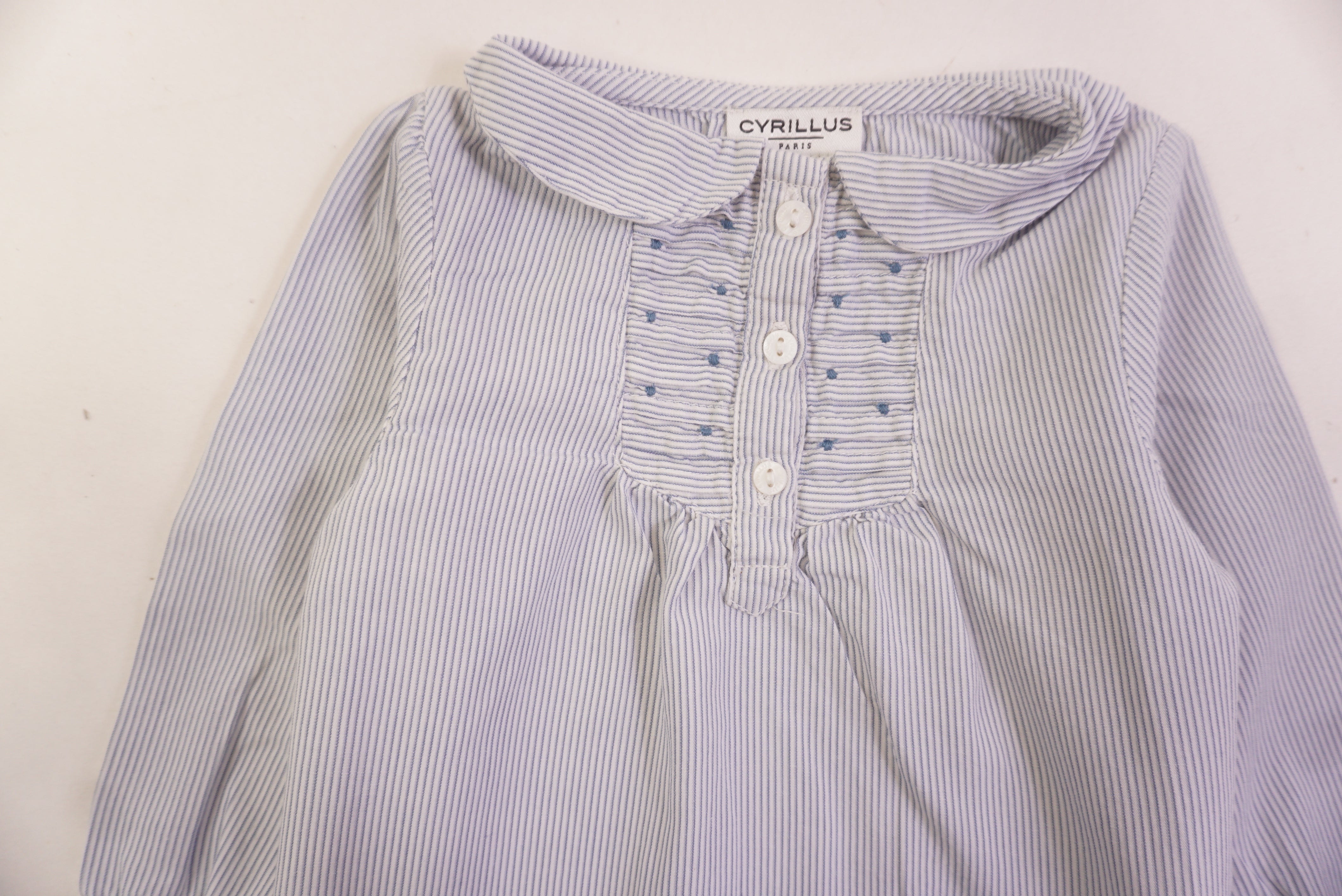 Blouse Bleu - 12 mois