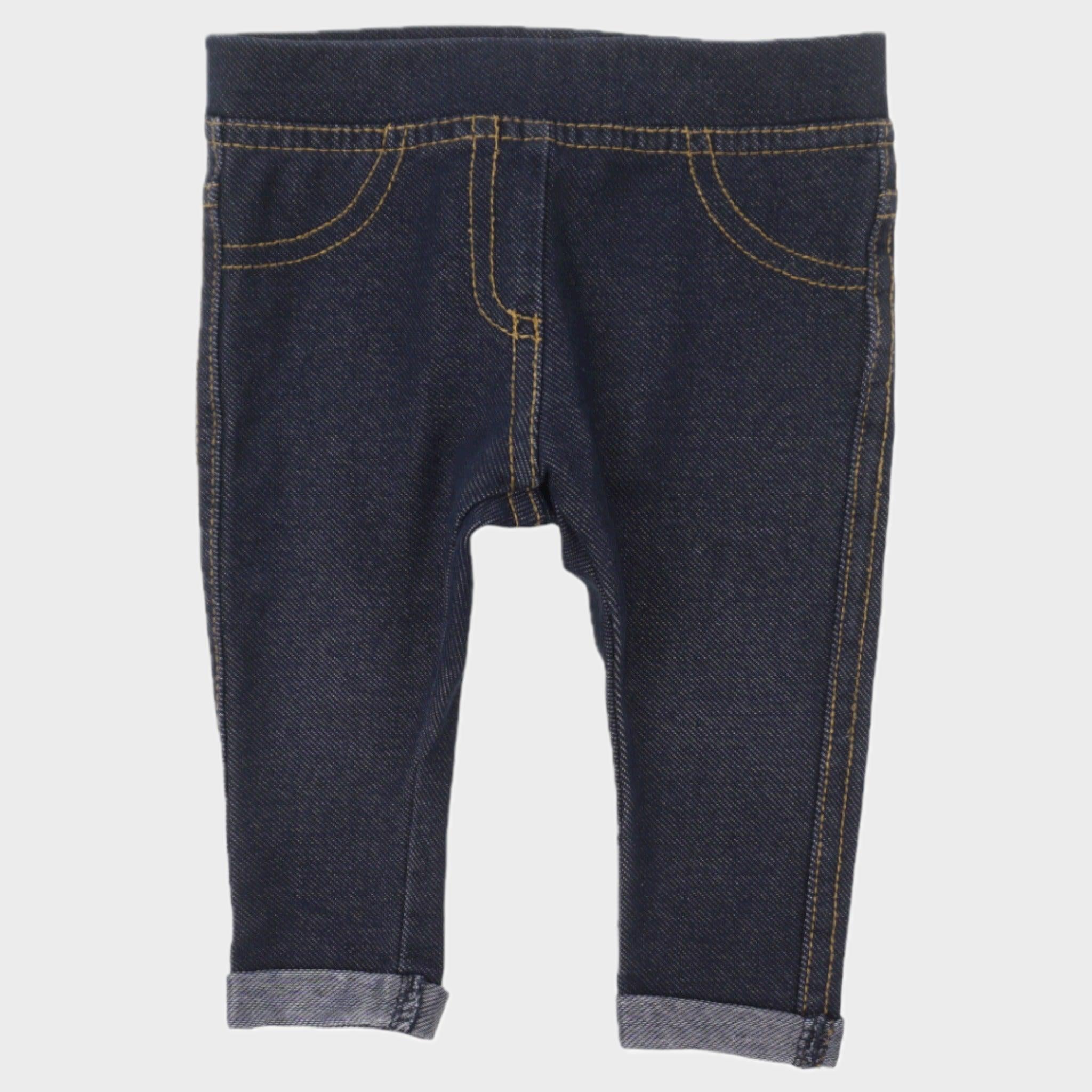 Jegging Bleu - 3/6 mois