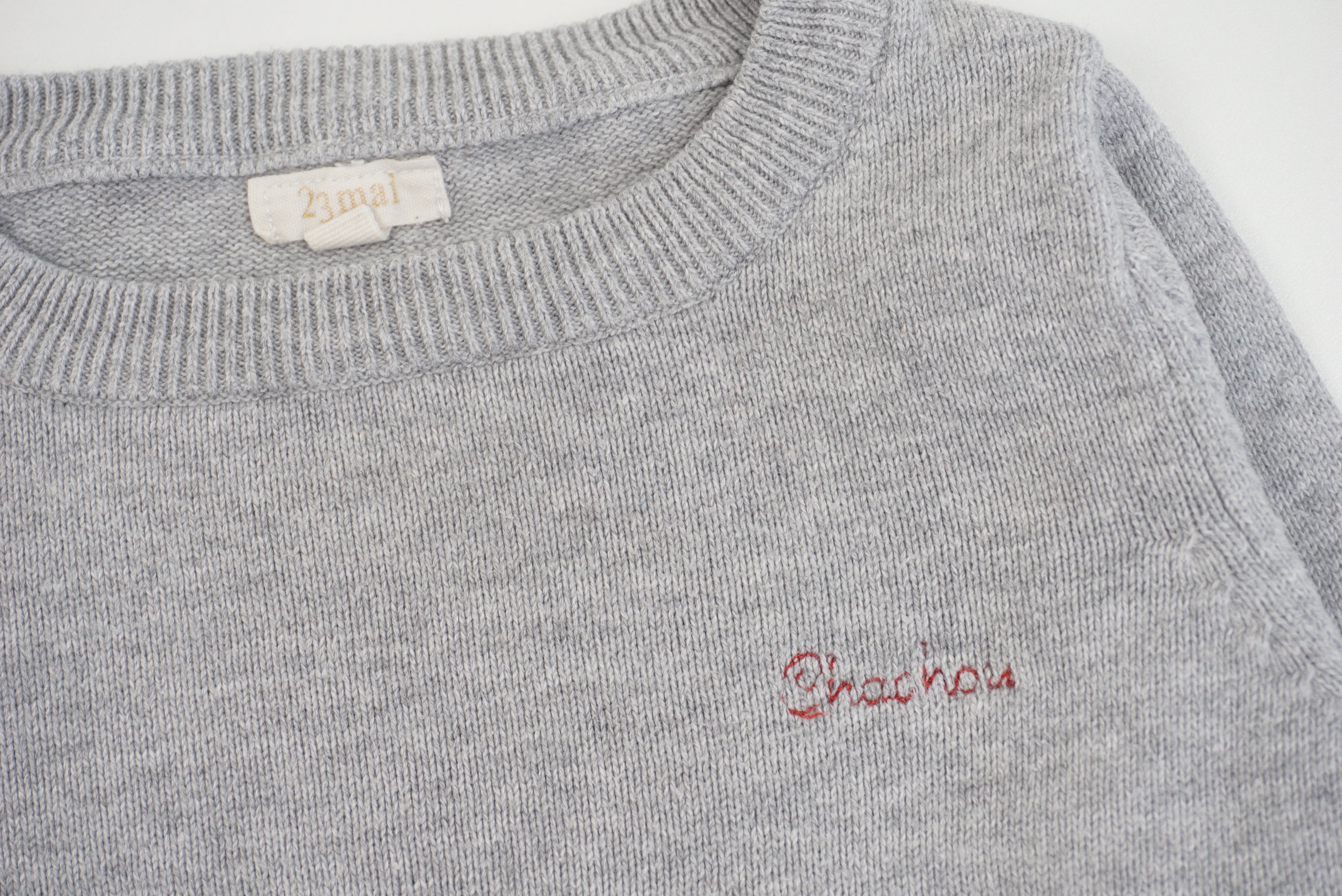 Pull Gris - 12 mois