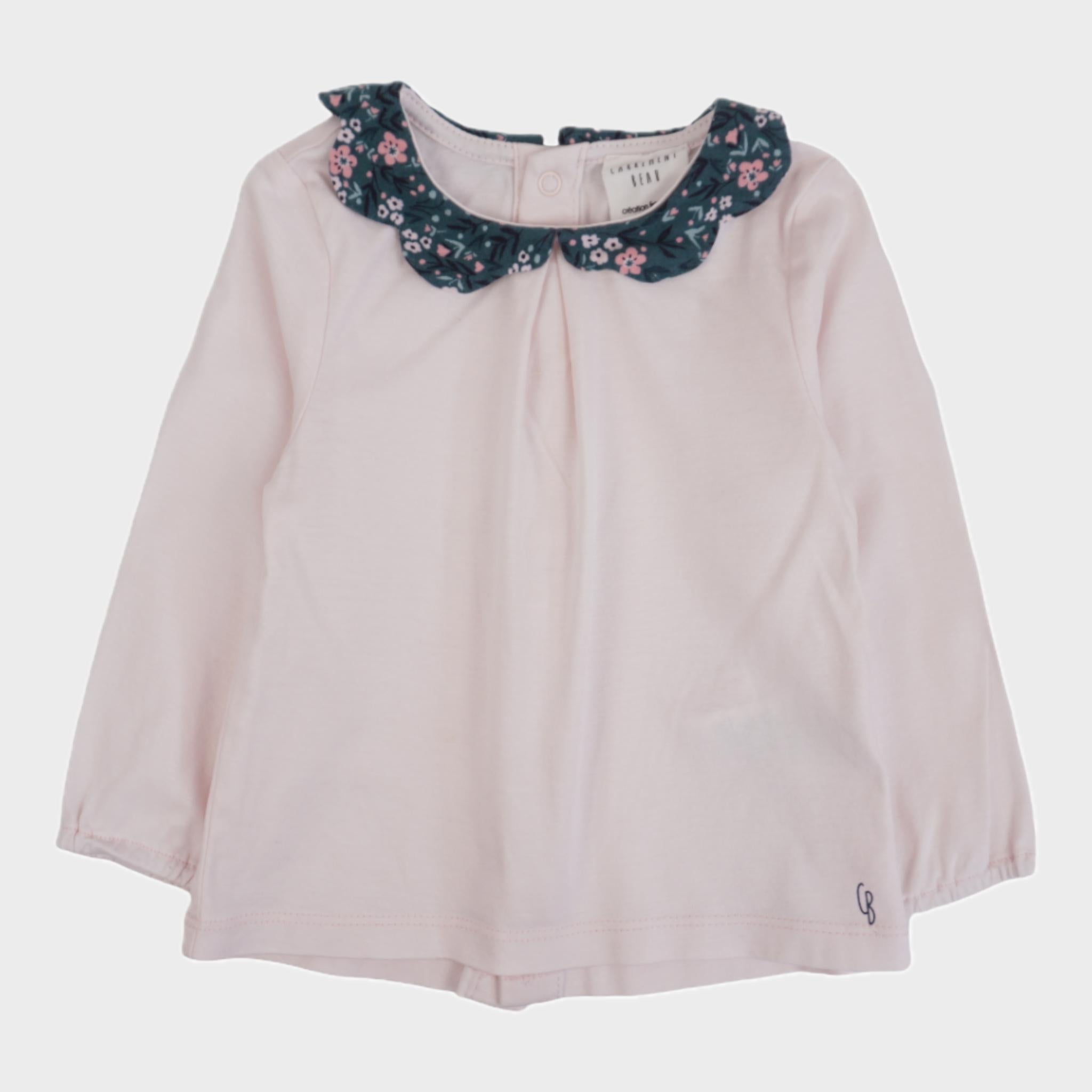 T-shirt Rose - 12 mois