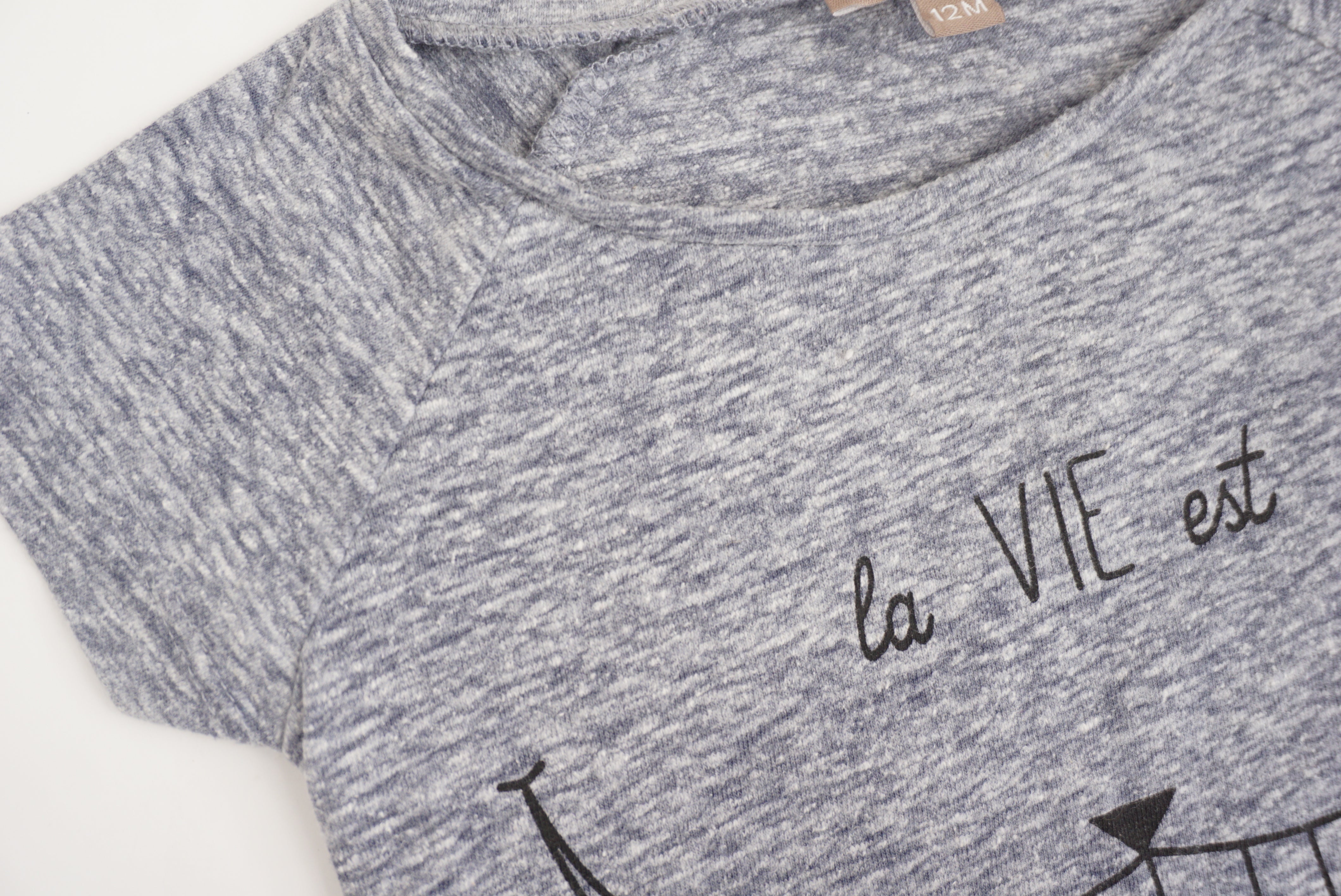 T-shirt Bleu - 6 mois