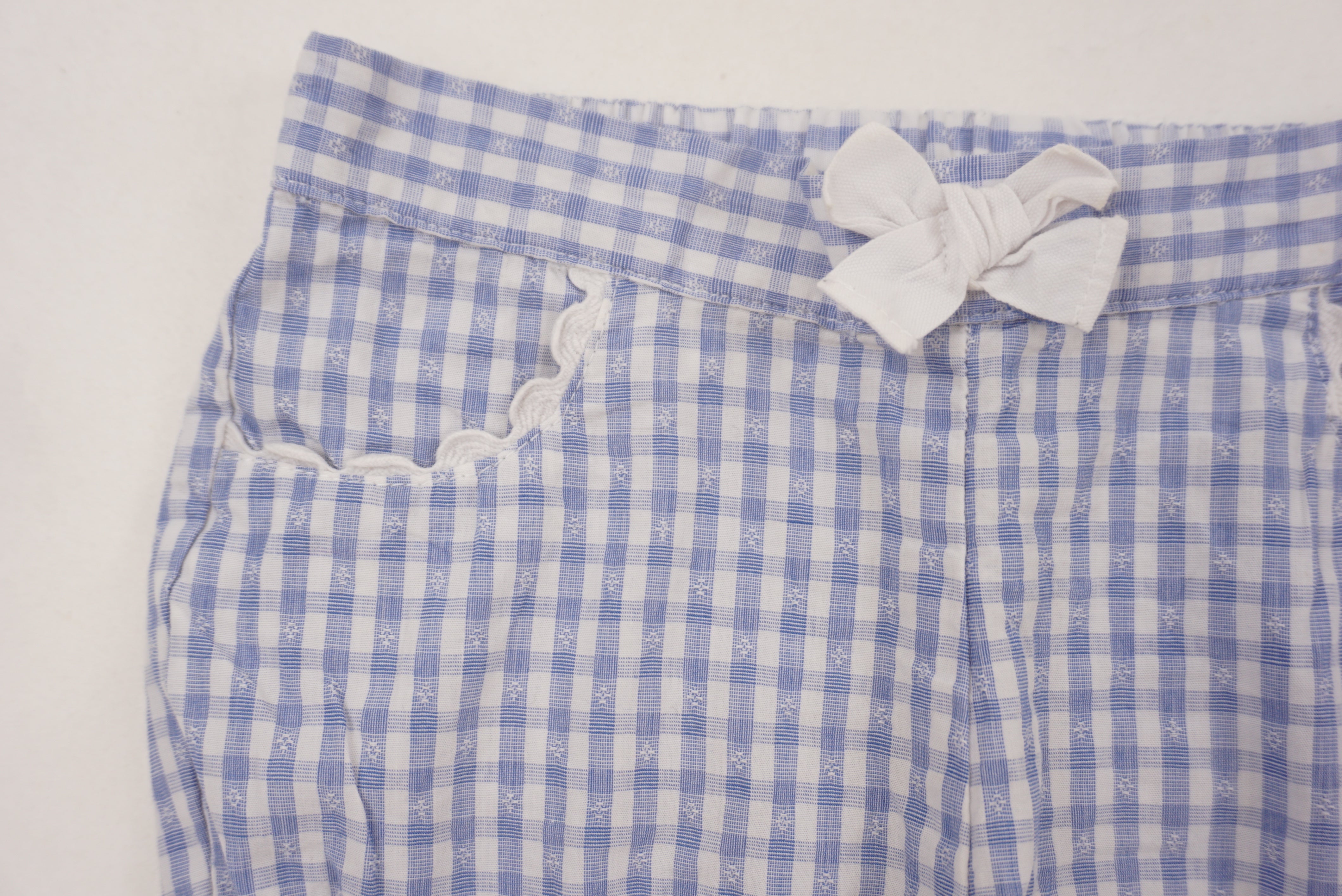 Short Bleu - 6 mois