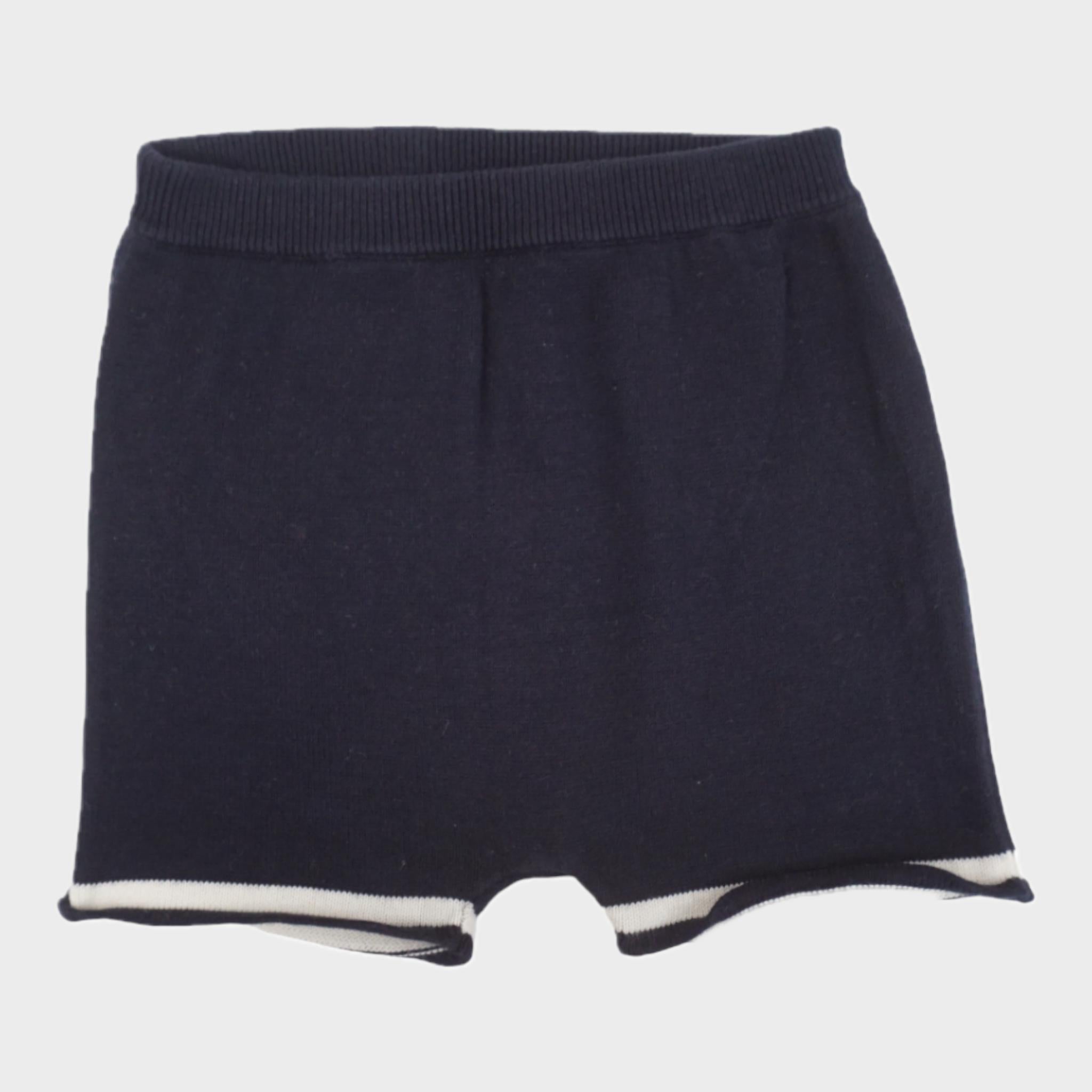 Short Bleu - 12 mois