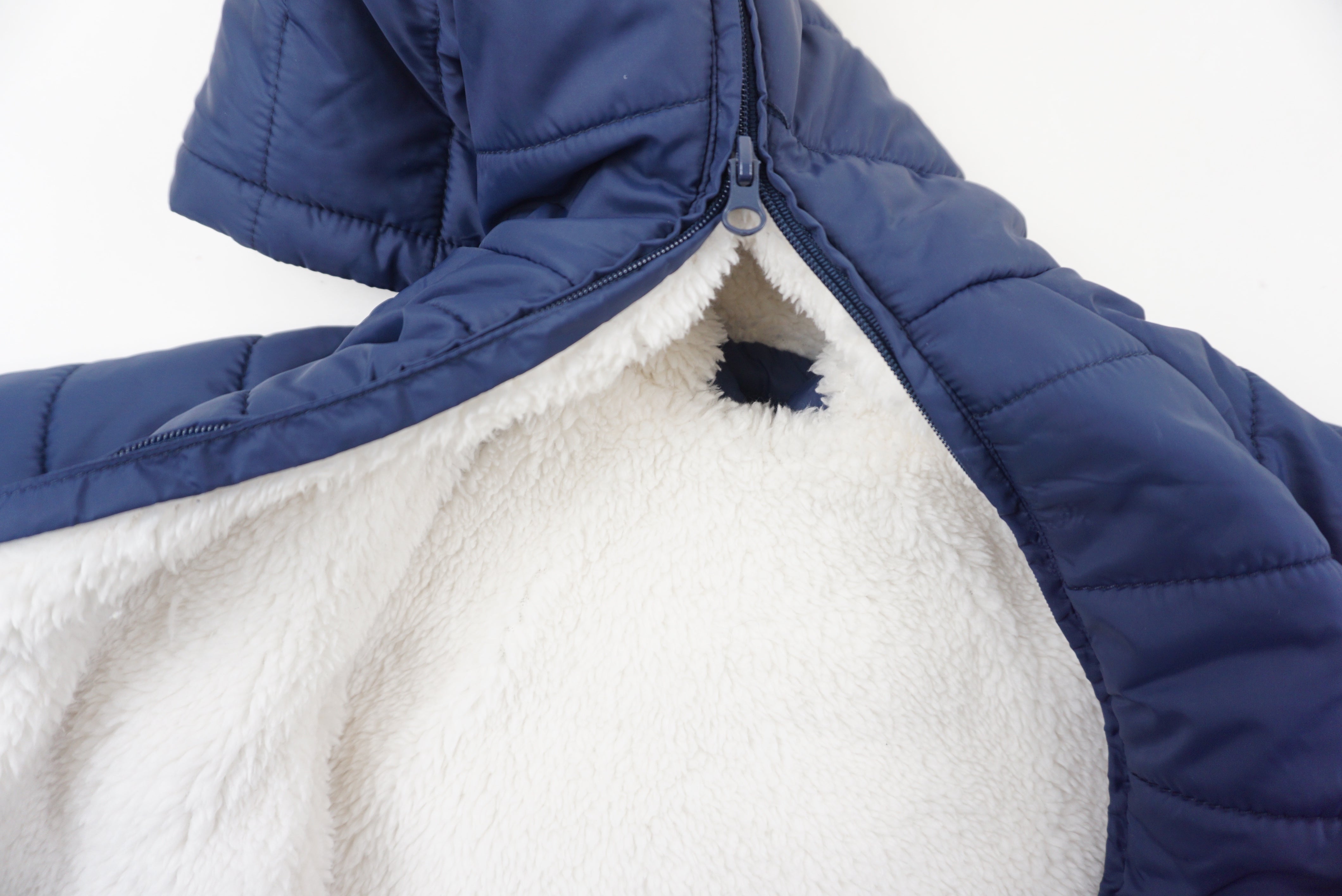 Burnou Bleu - 6 mois