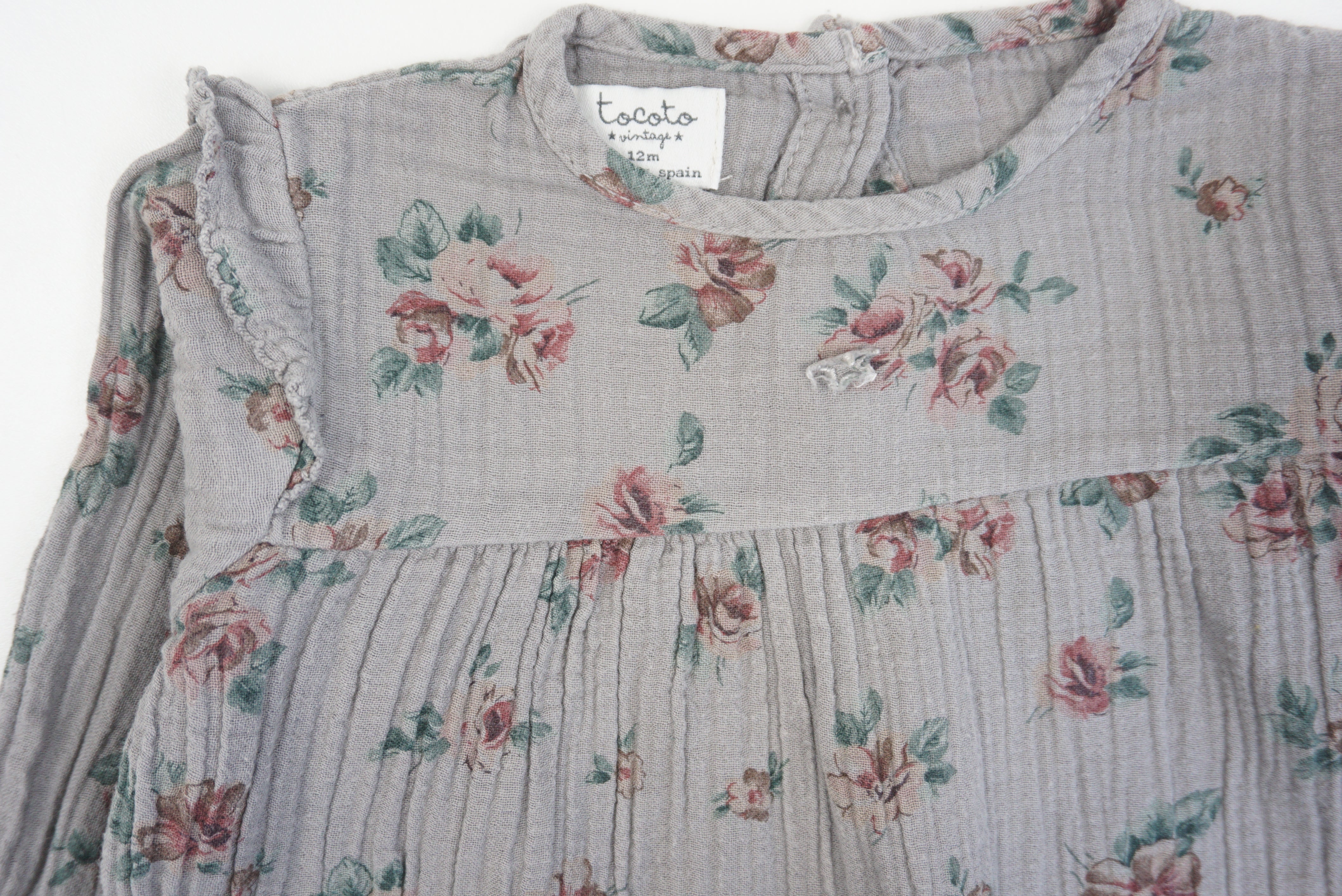 Combinaison Gris - 12 mois