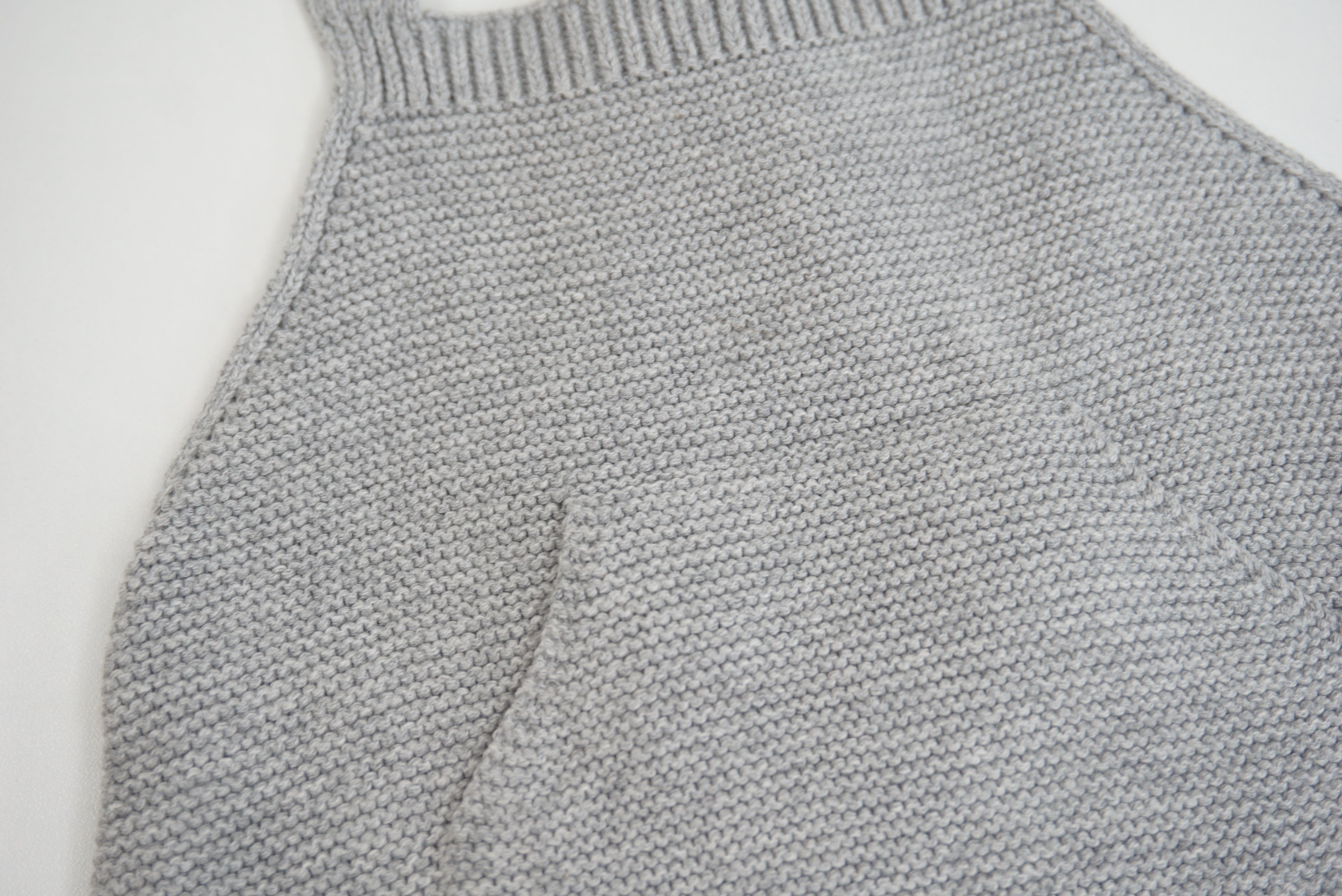 Salopette Gris - 9/12 mois