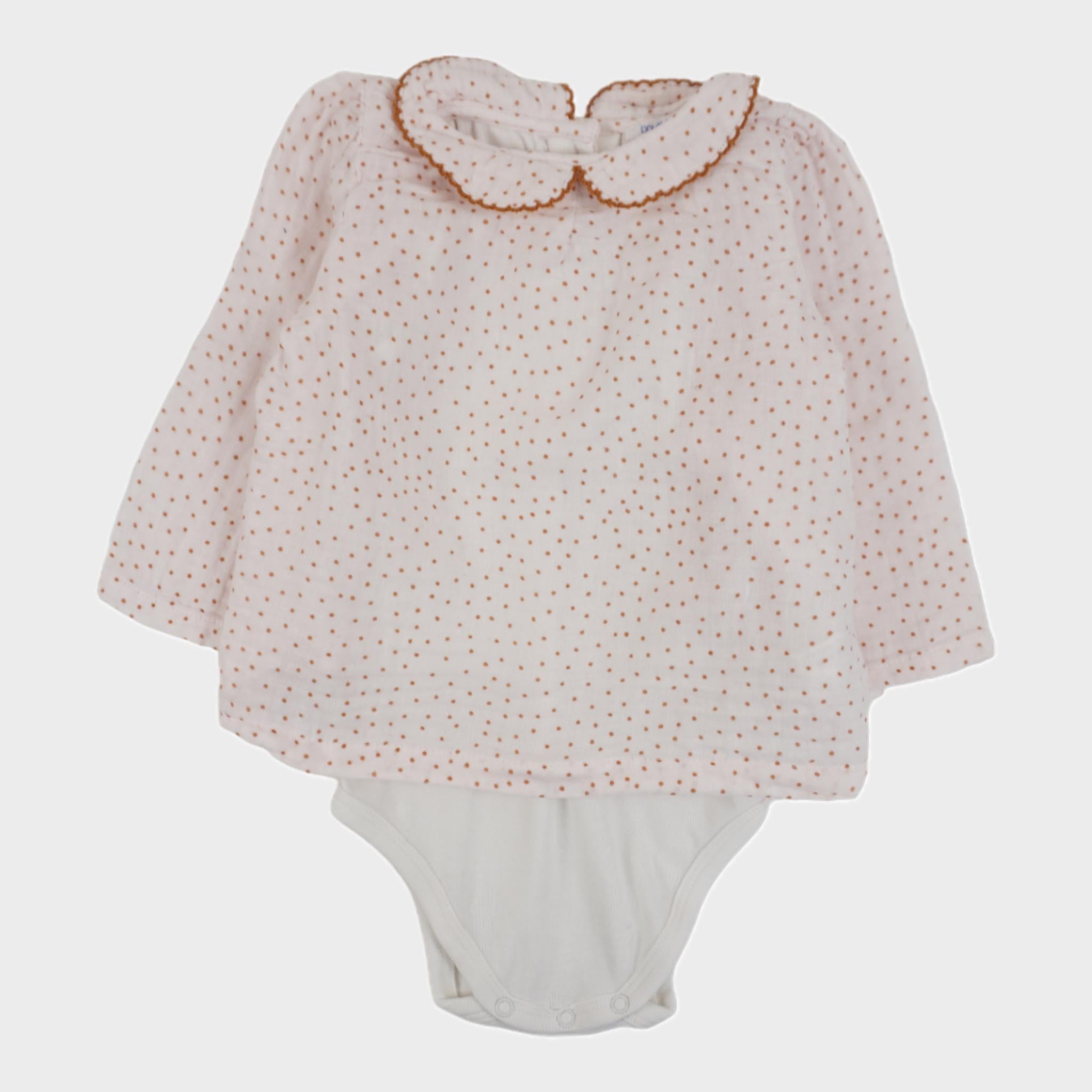 Body Blouse Rose - 9 mois
