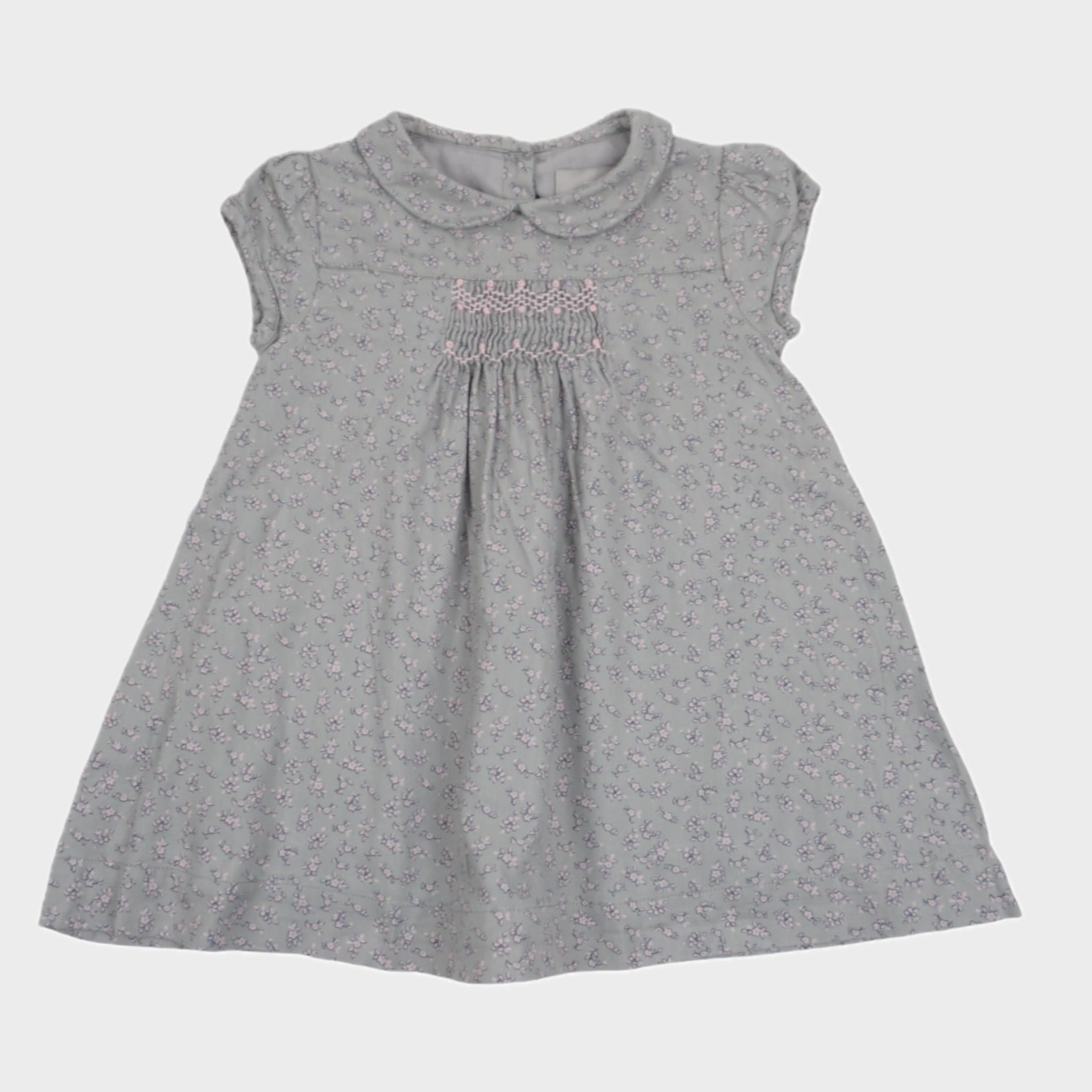 Robe Gris - 6 mois