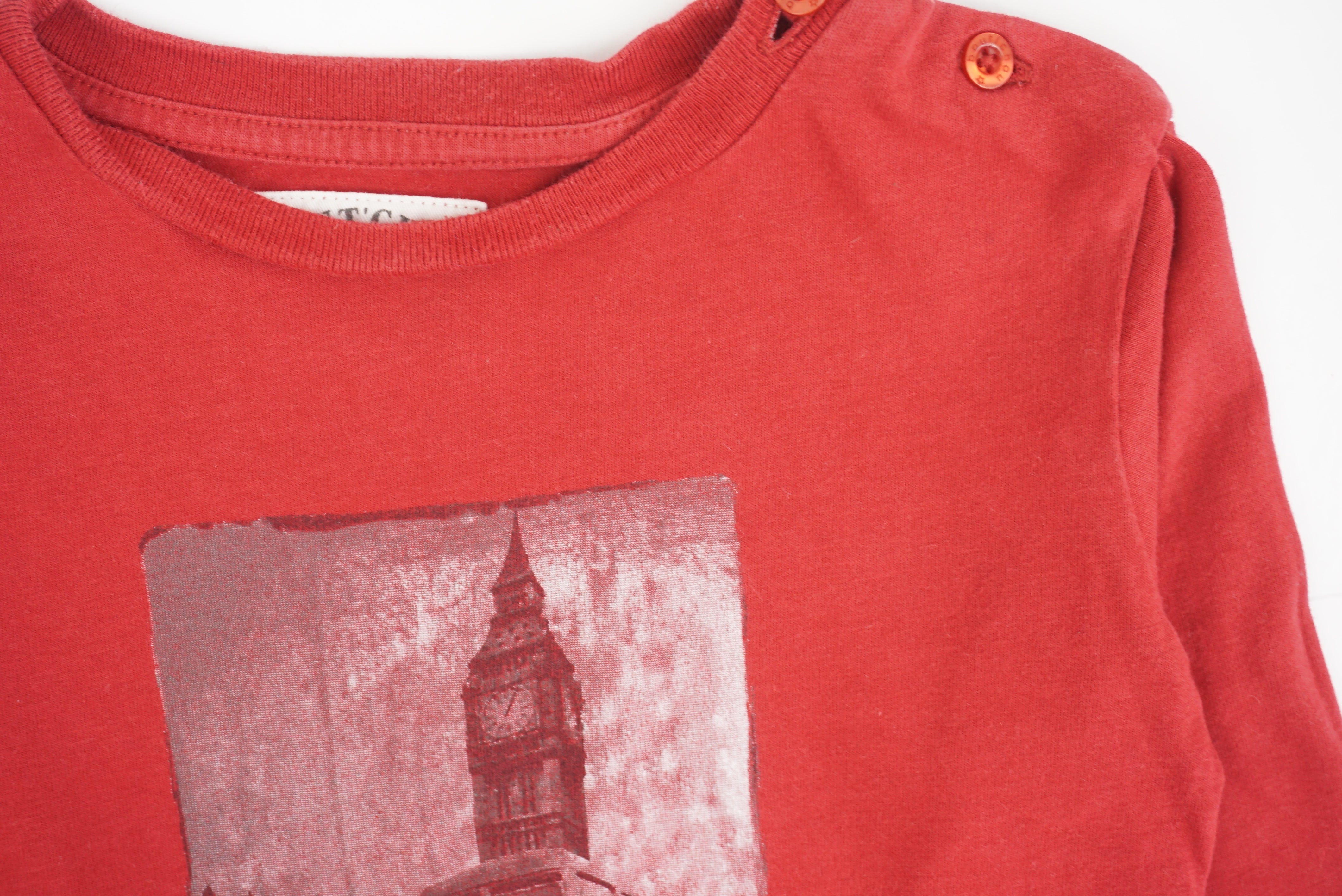 T-shirt Rouge - 36 mois