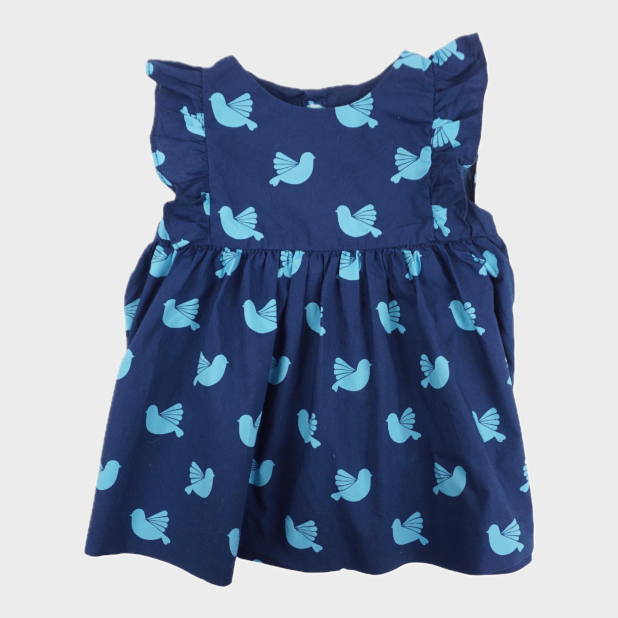 Robe Bleu - 6 mois