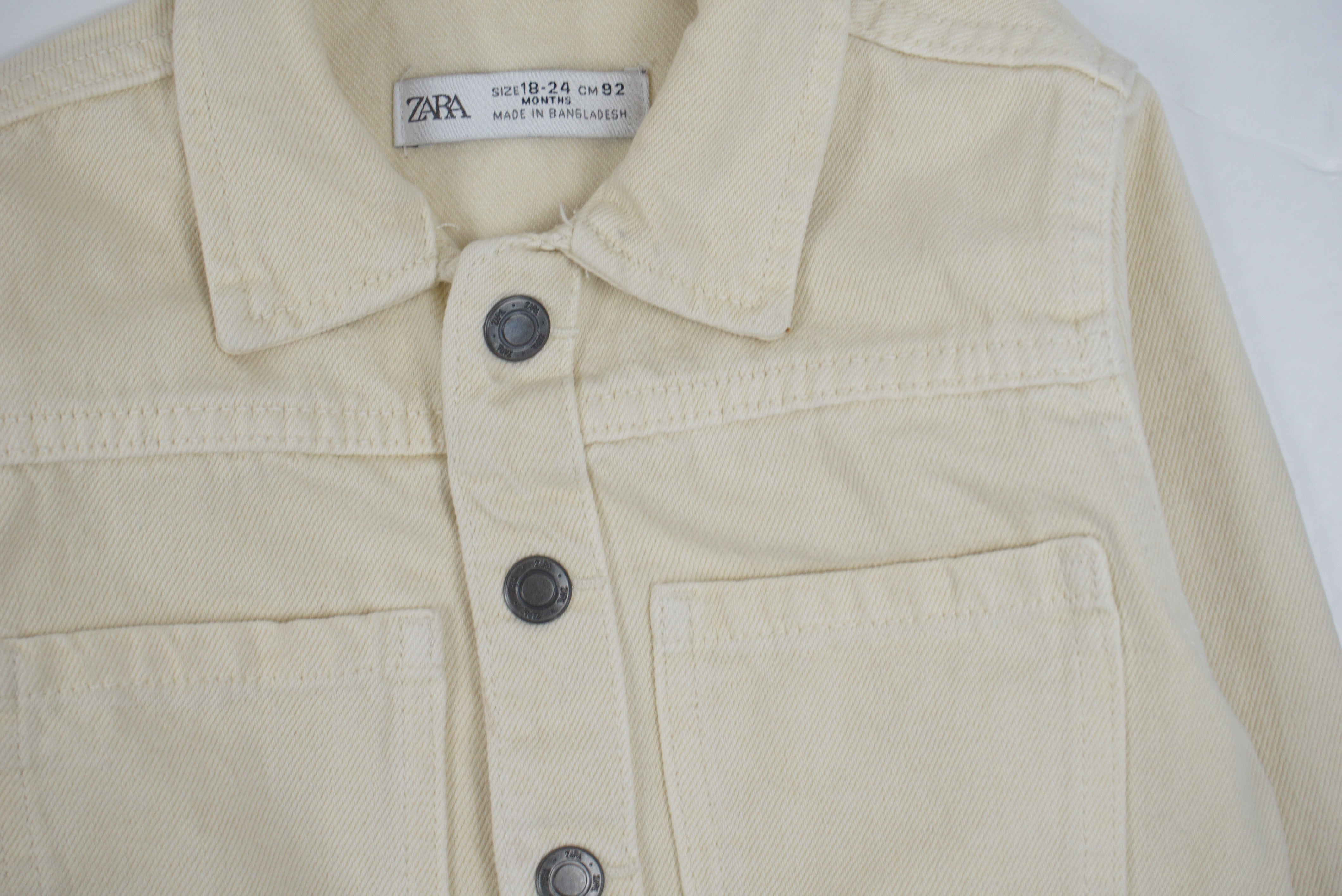 Veste Jaune - 18/24 mois