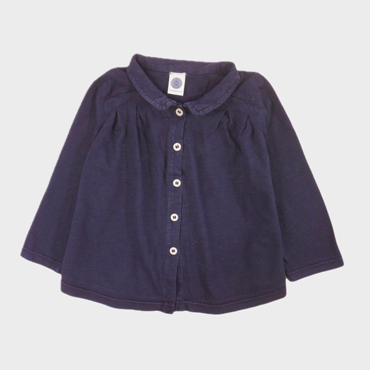 Chemise bleu - 2 ans