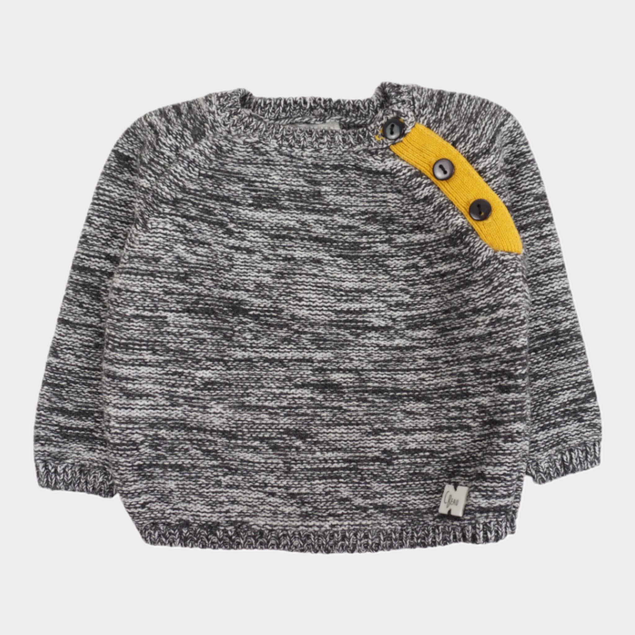 Pull Noir - 3 mois