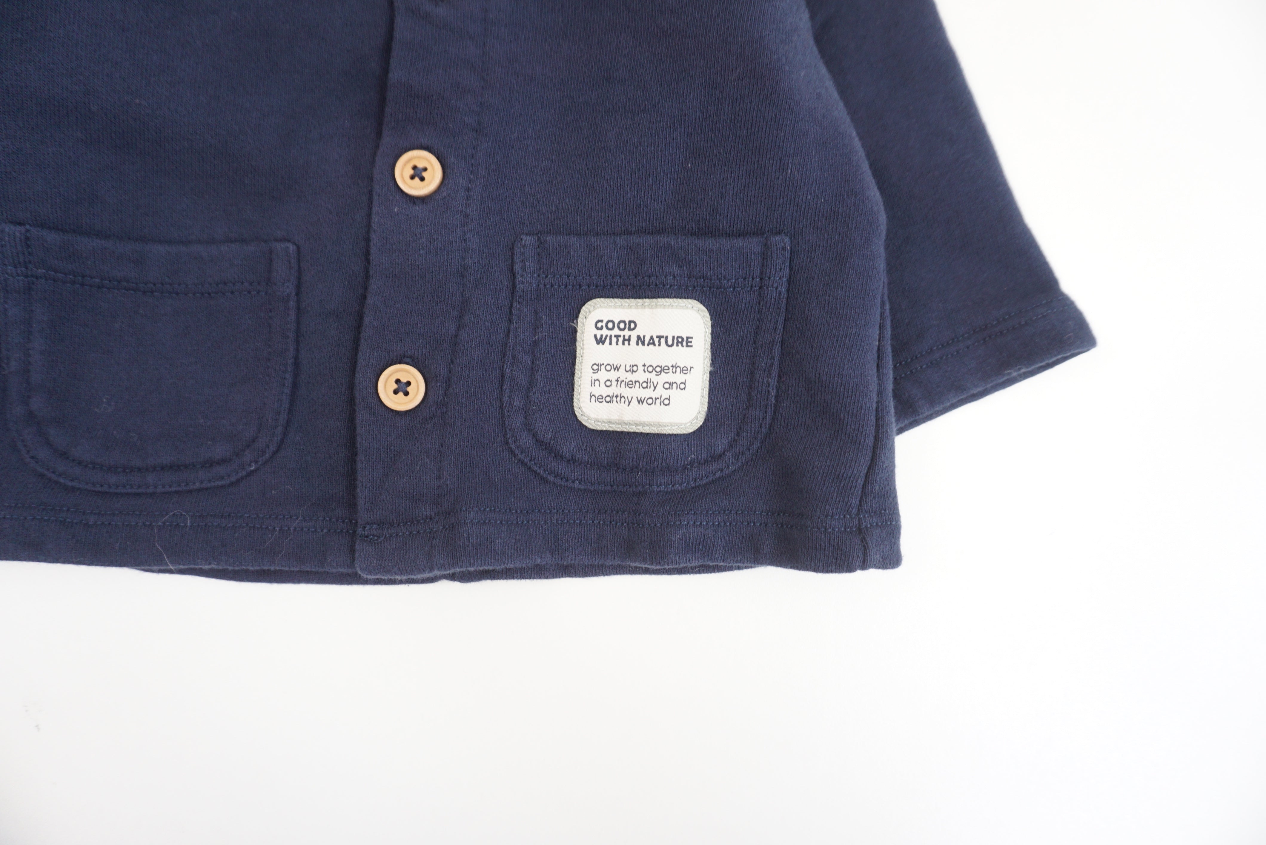 Gilet Bleu - 6 mois