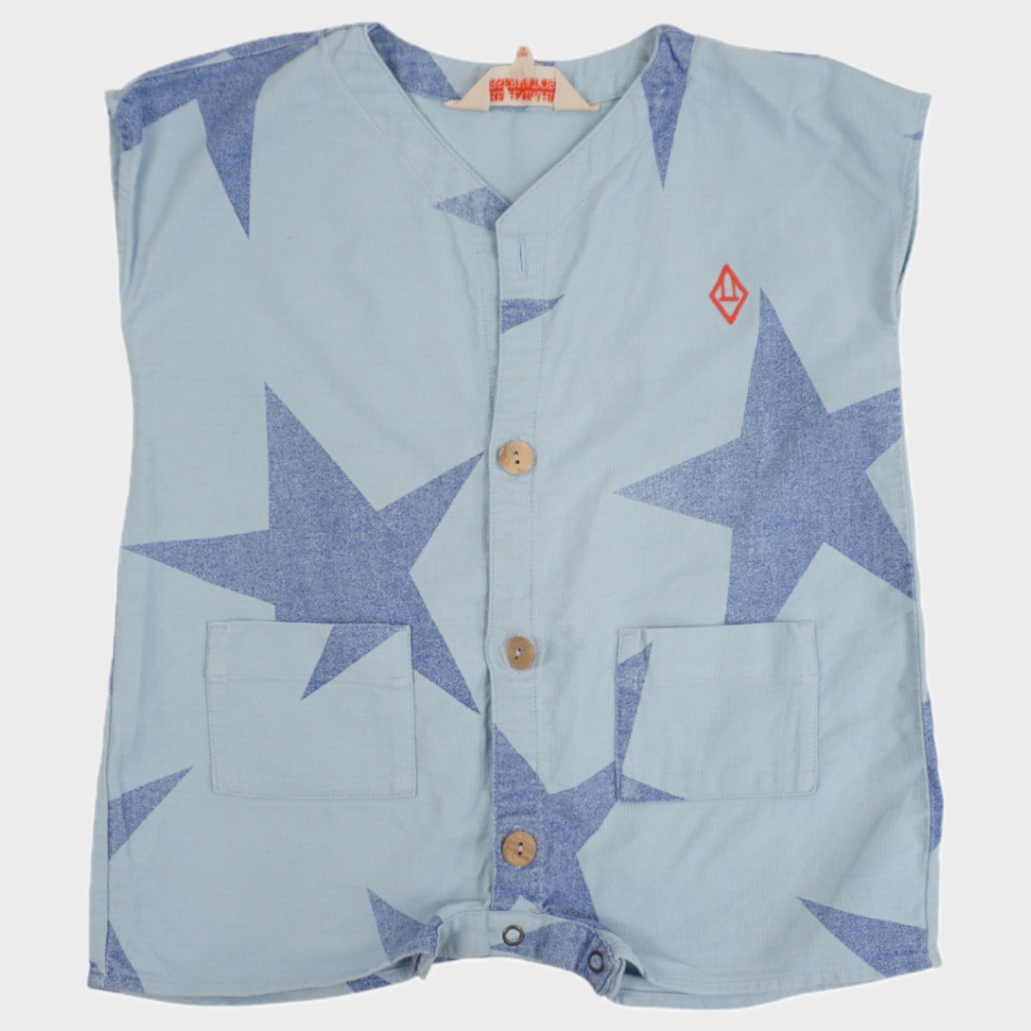 Combishort Bleu - 12 mois