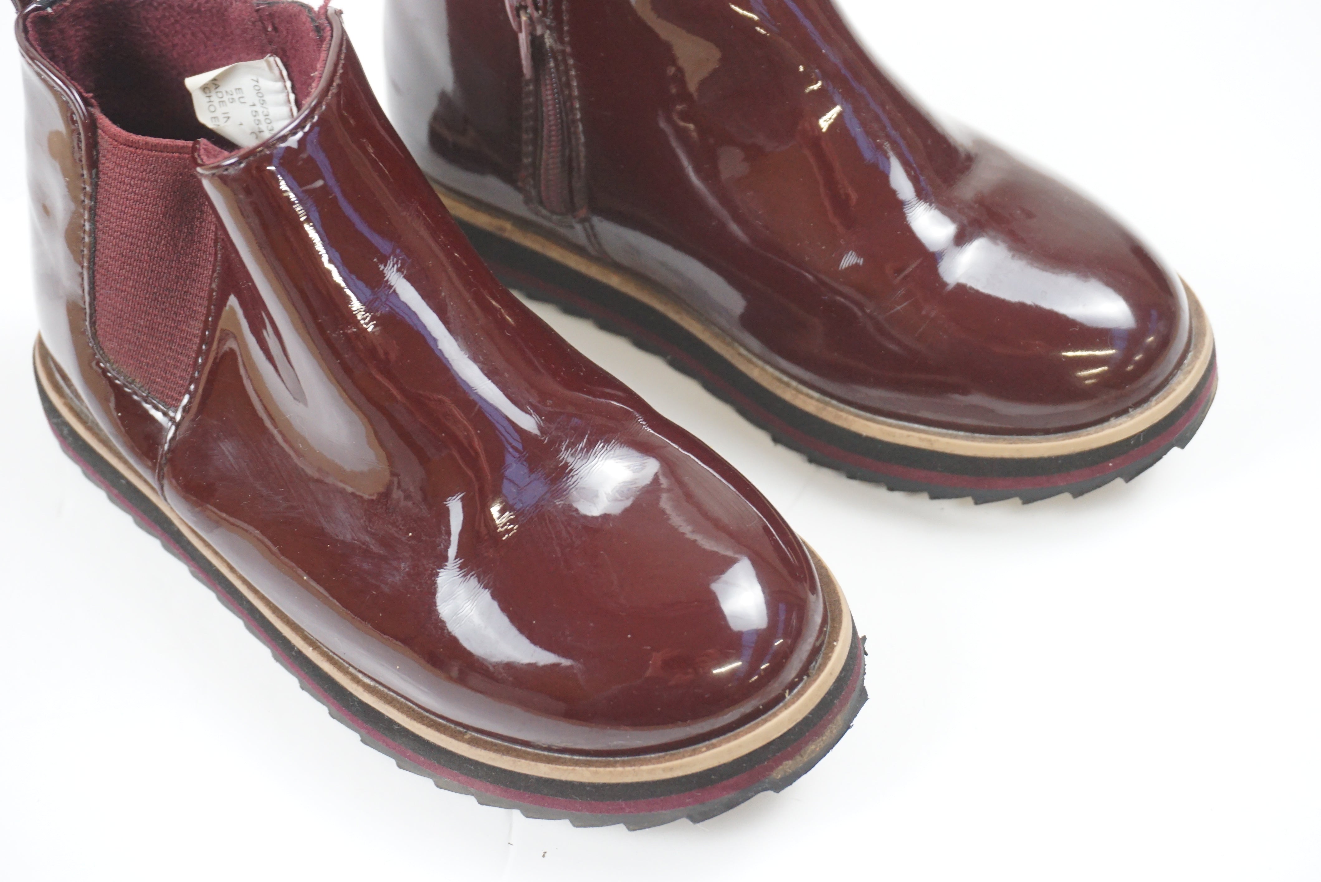 Bottines Bordeaux - 25