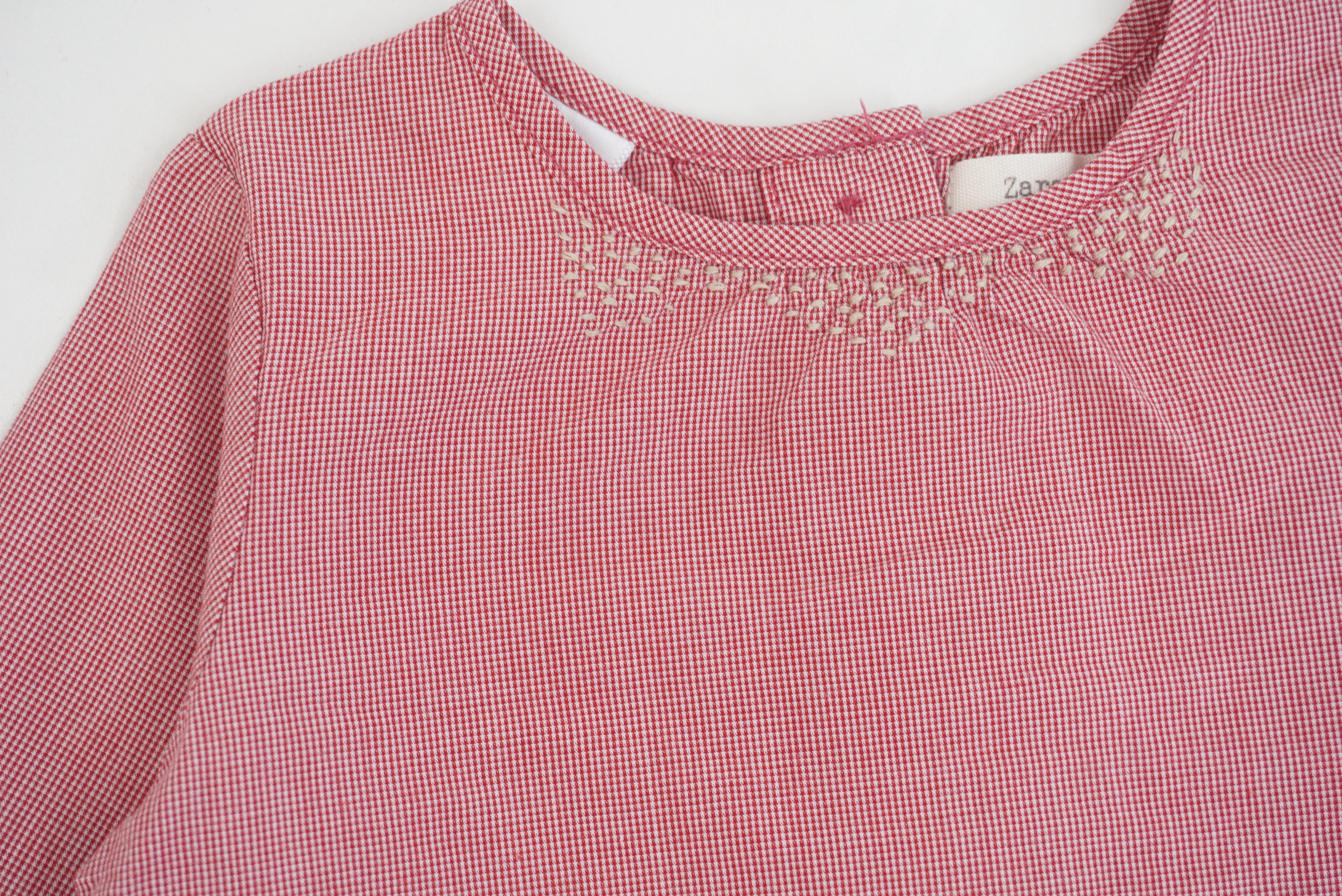 Blouse Rouge - 3/6 mois