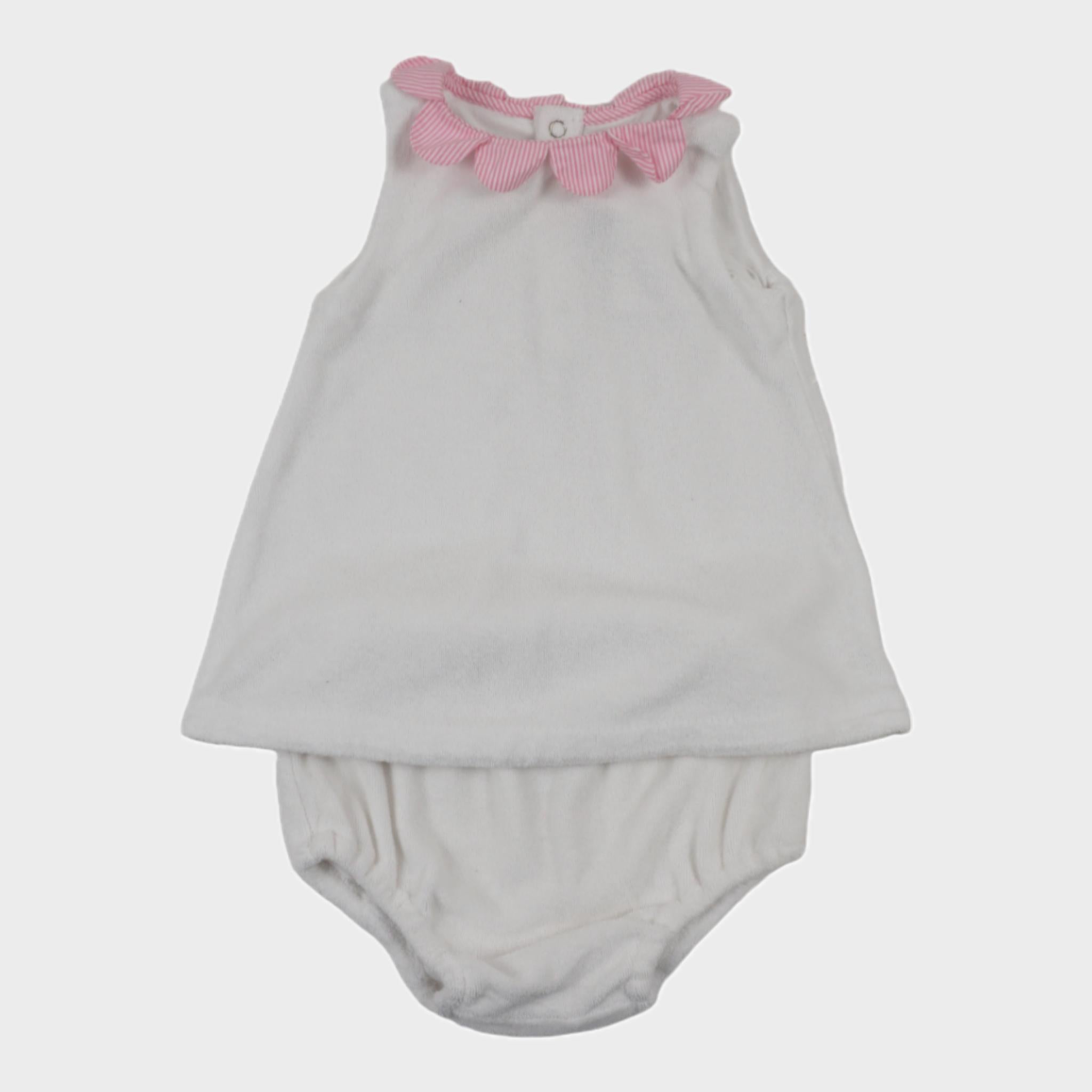 Robe Blanc - 6 mois