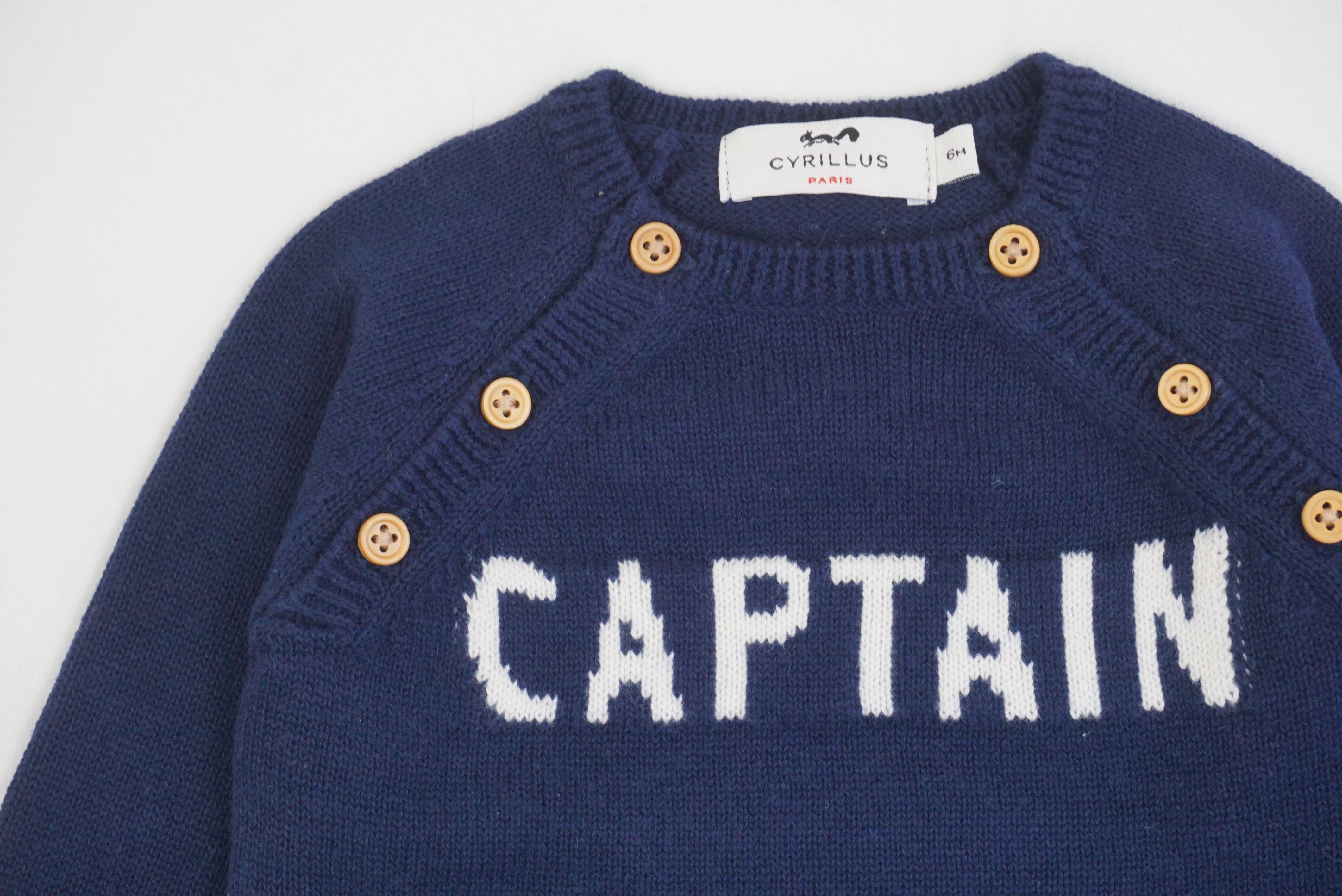 Pull Bleu - 6 mois