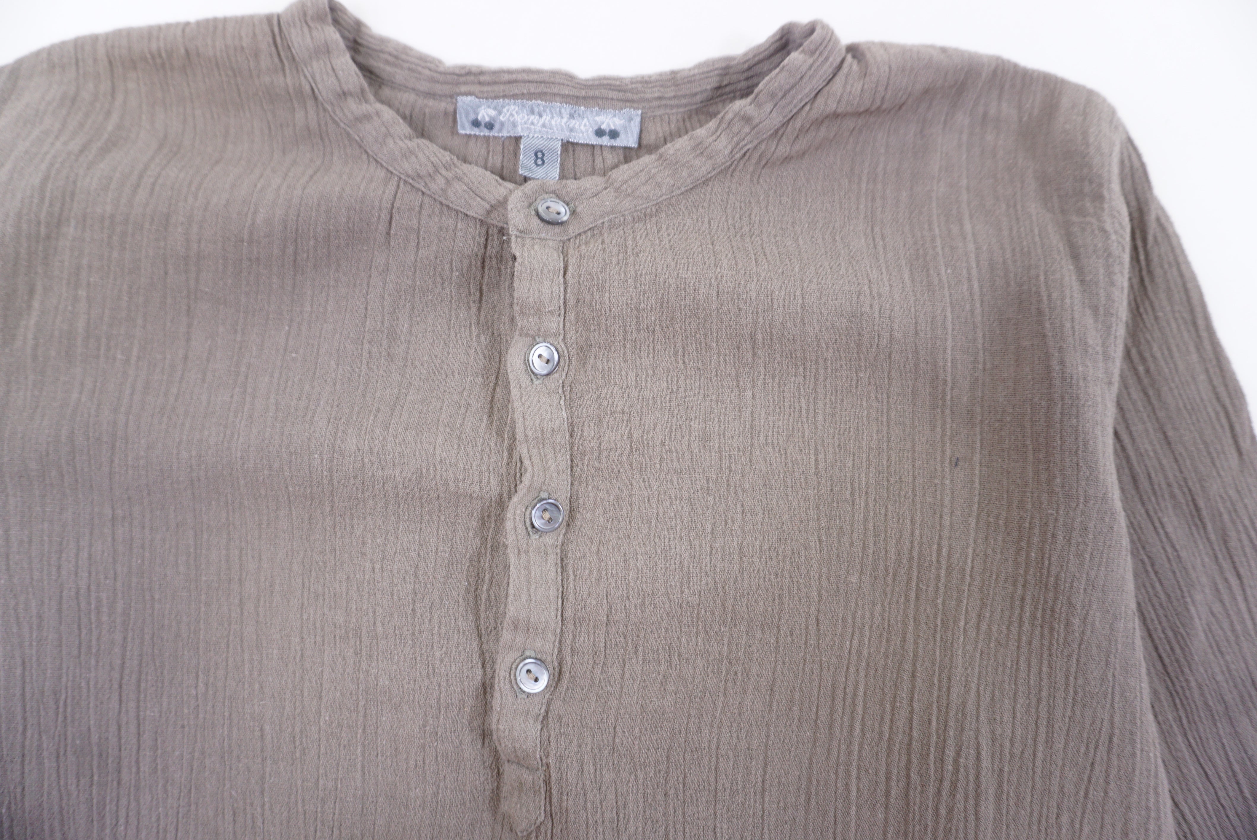 Blouse Taupe - 8 ans