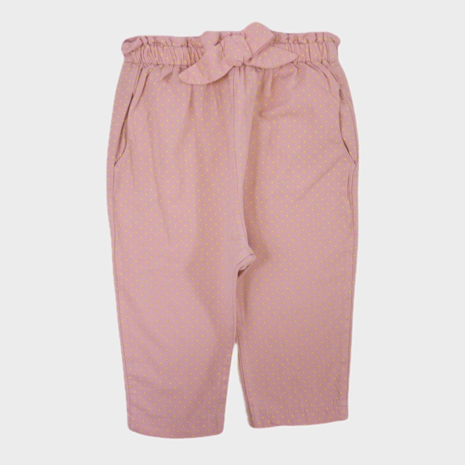 Pantalon Rose - 6/9 mois
