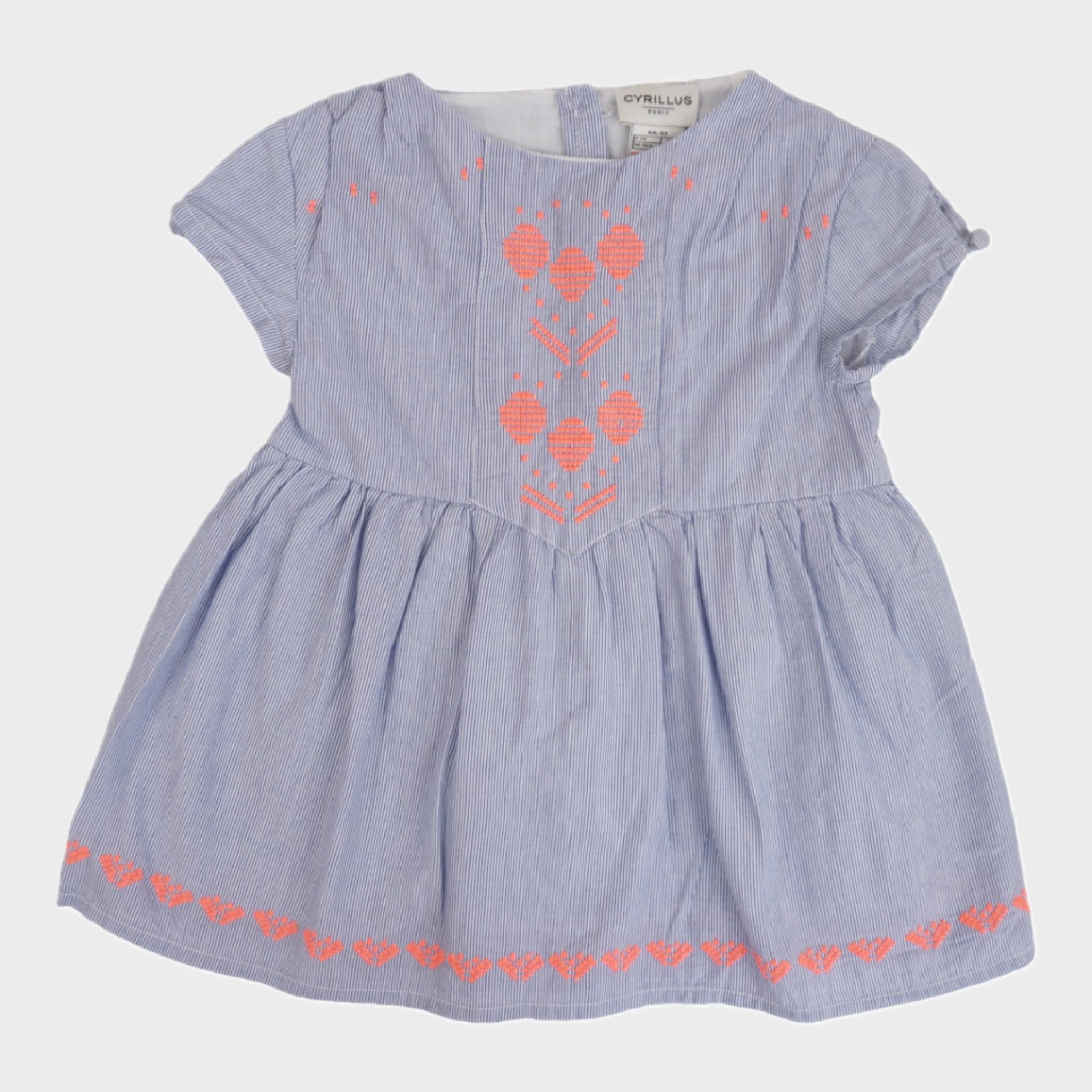 Robe Bleu - 6 mois