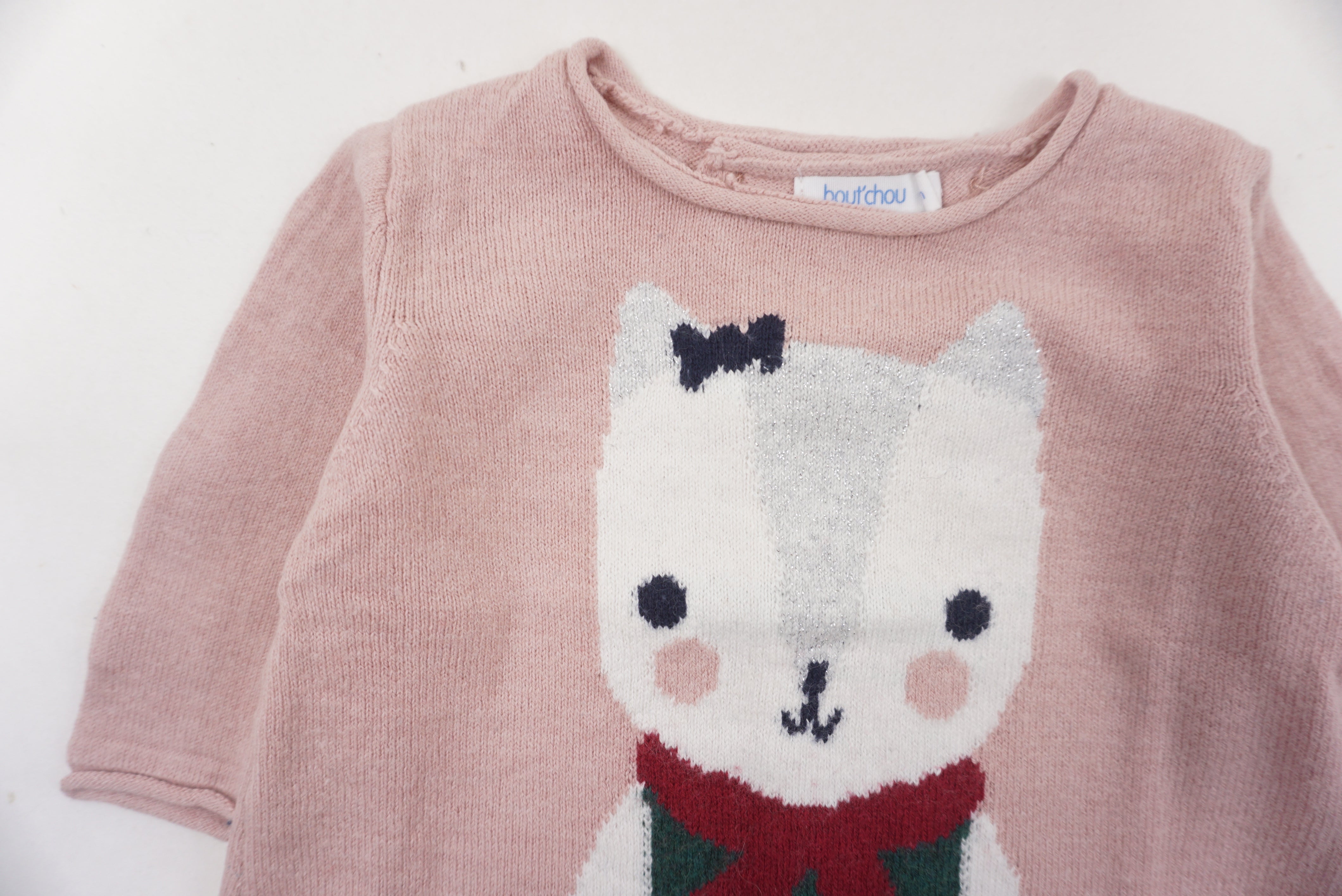 Pull Rose - 3 mois