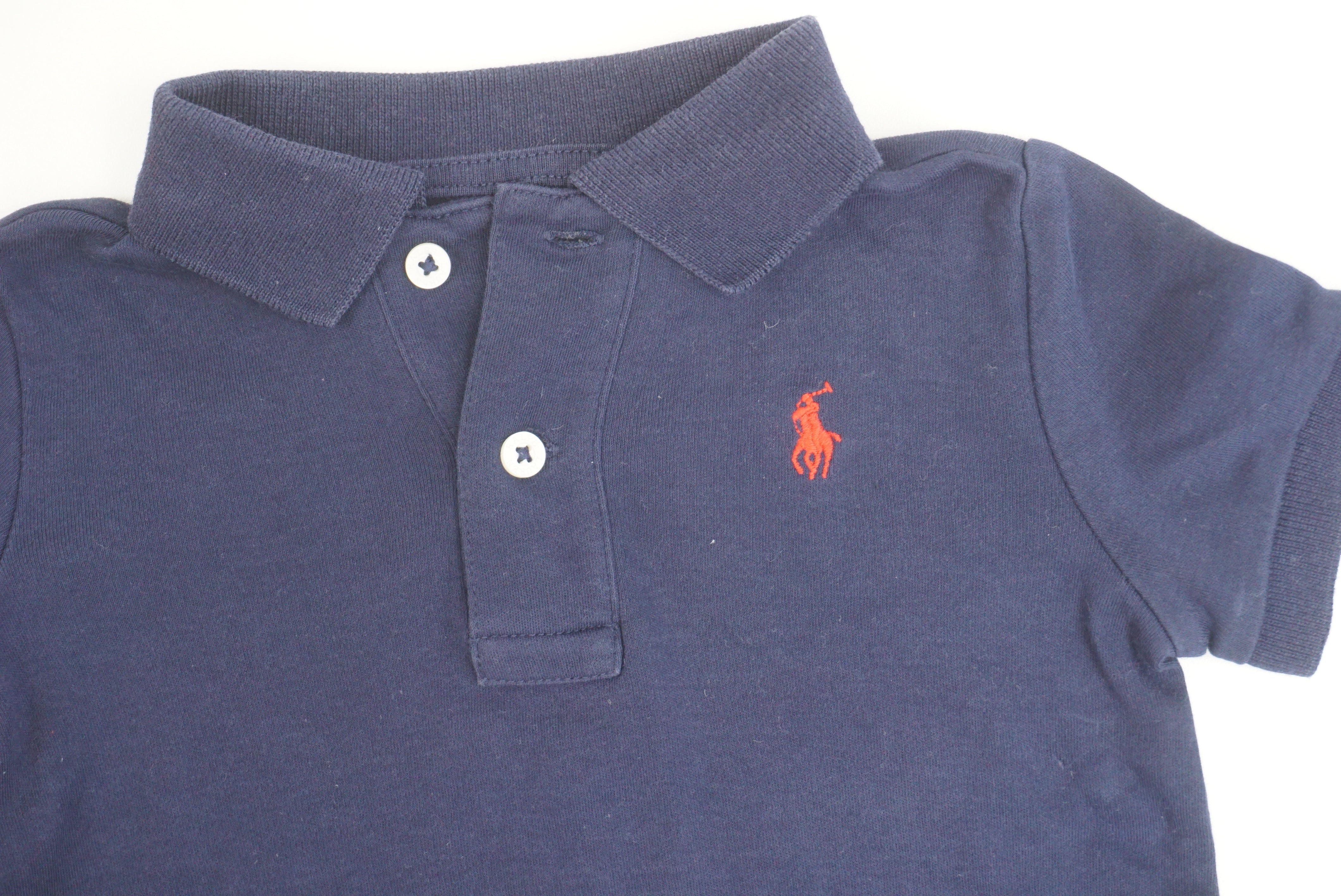 Polo Bleu - 12 mois