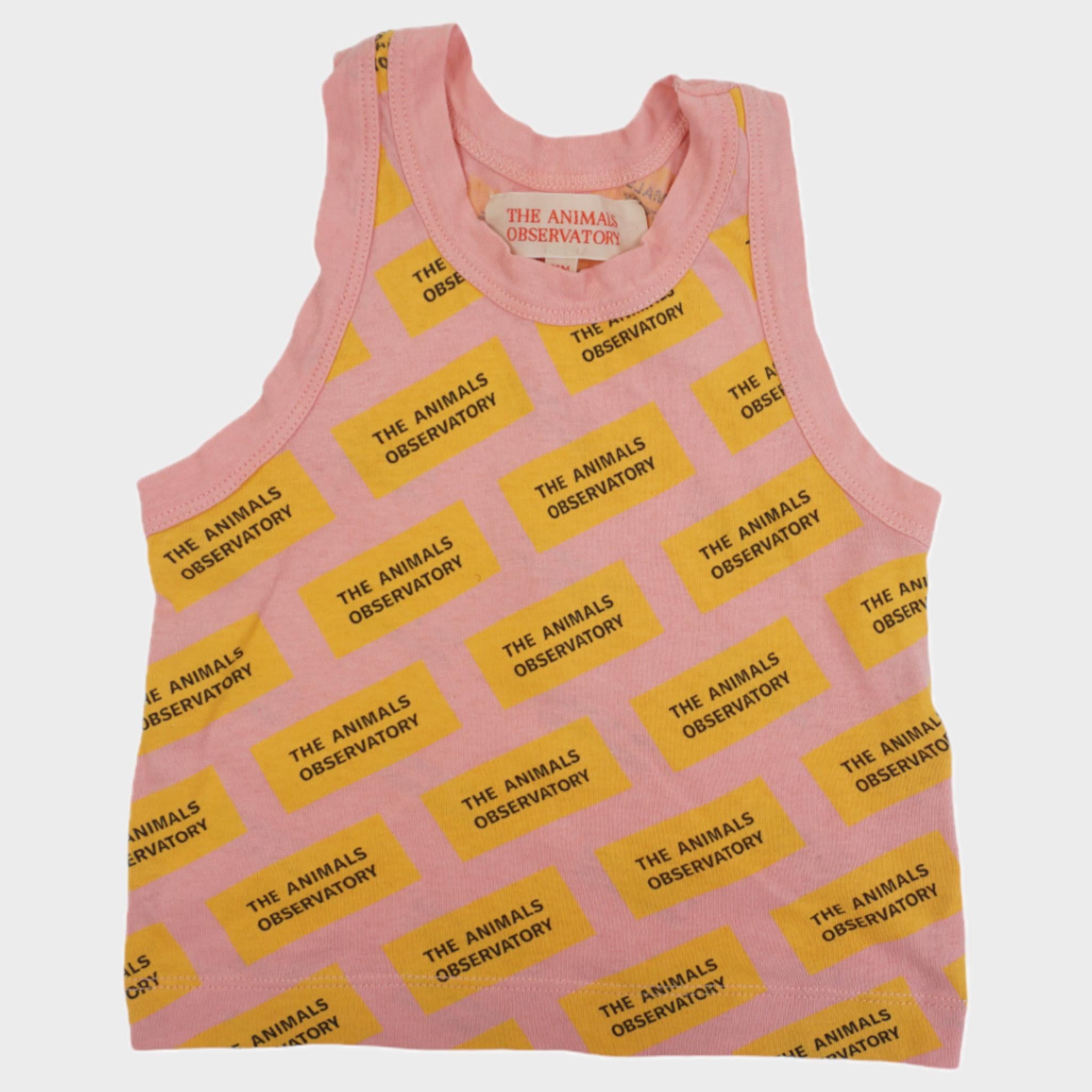 Débardeur Rose - 9/12 mois