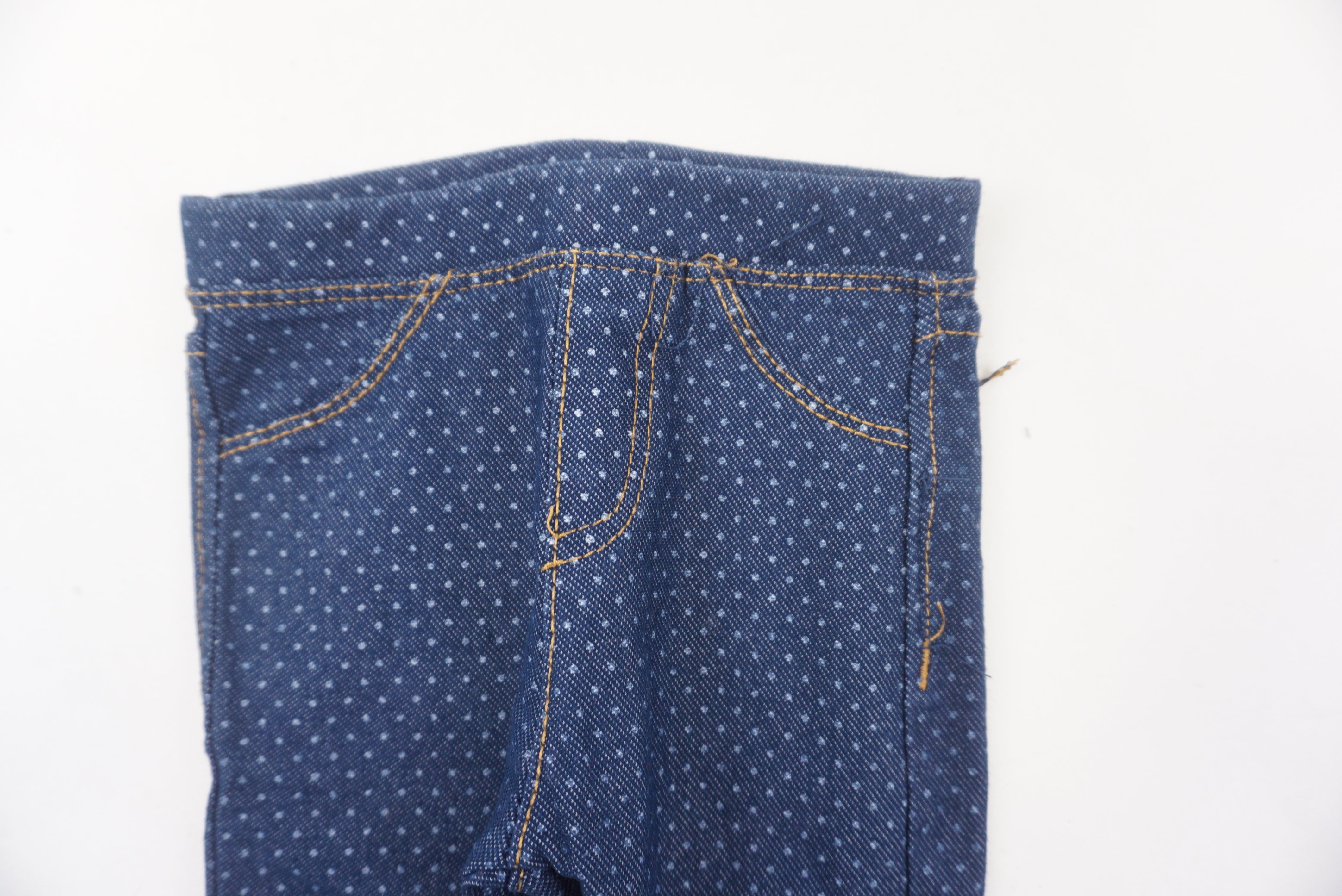 Jegging Bleu - 3/6 mois
