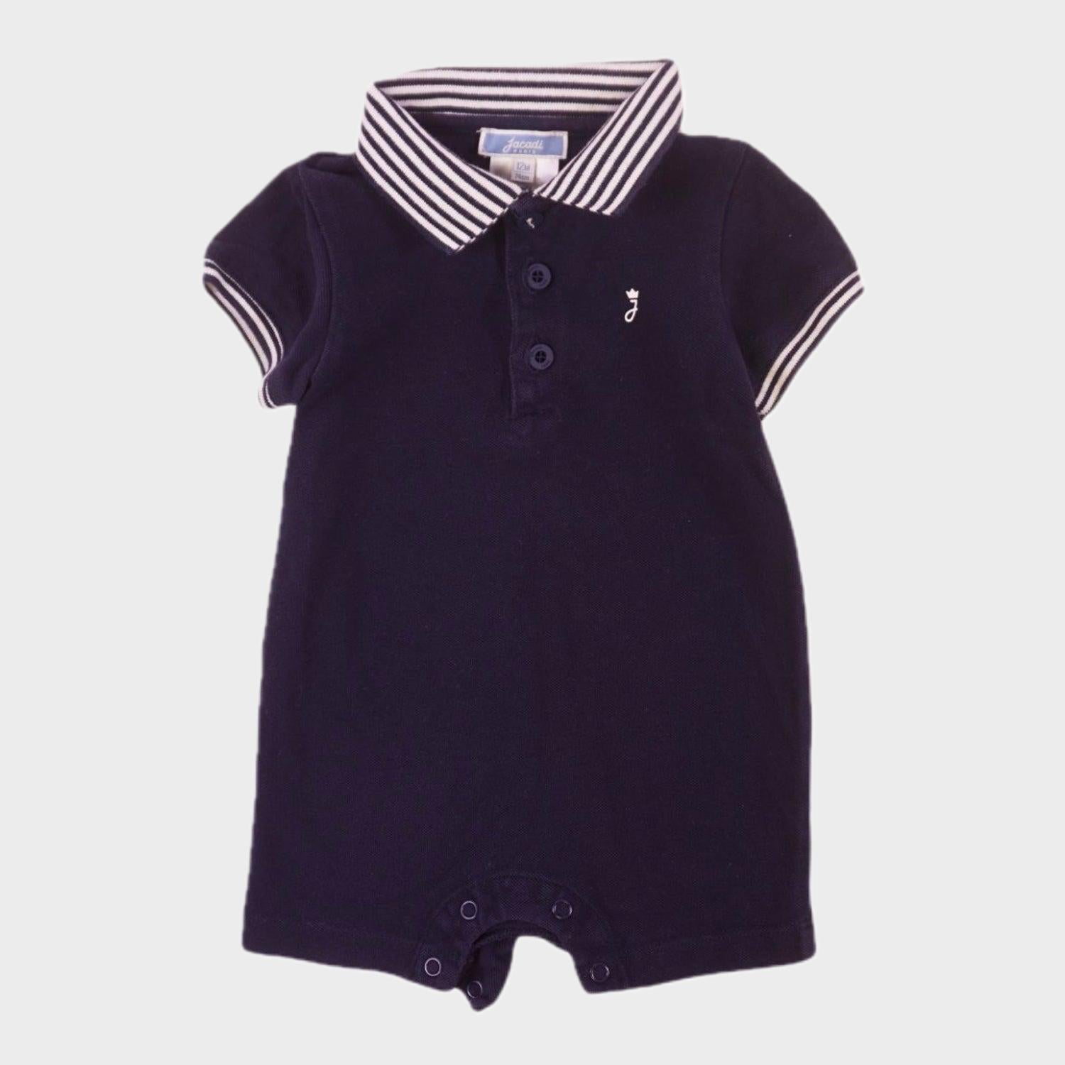 Combishort Bleu - 12 mois