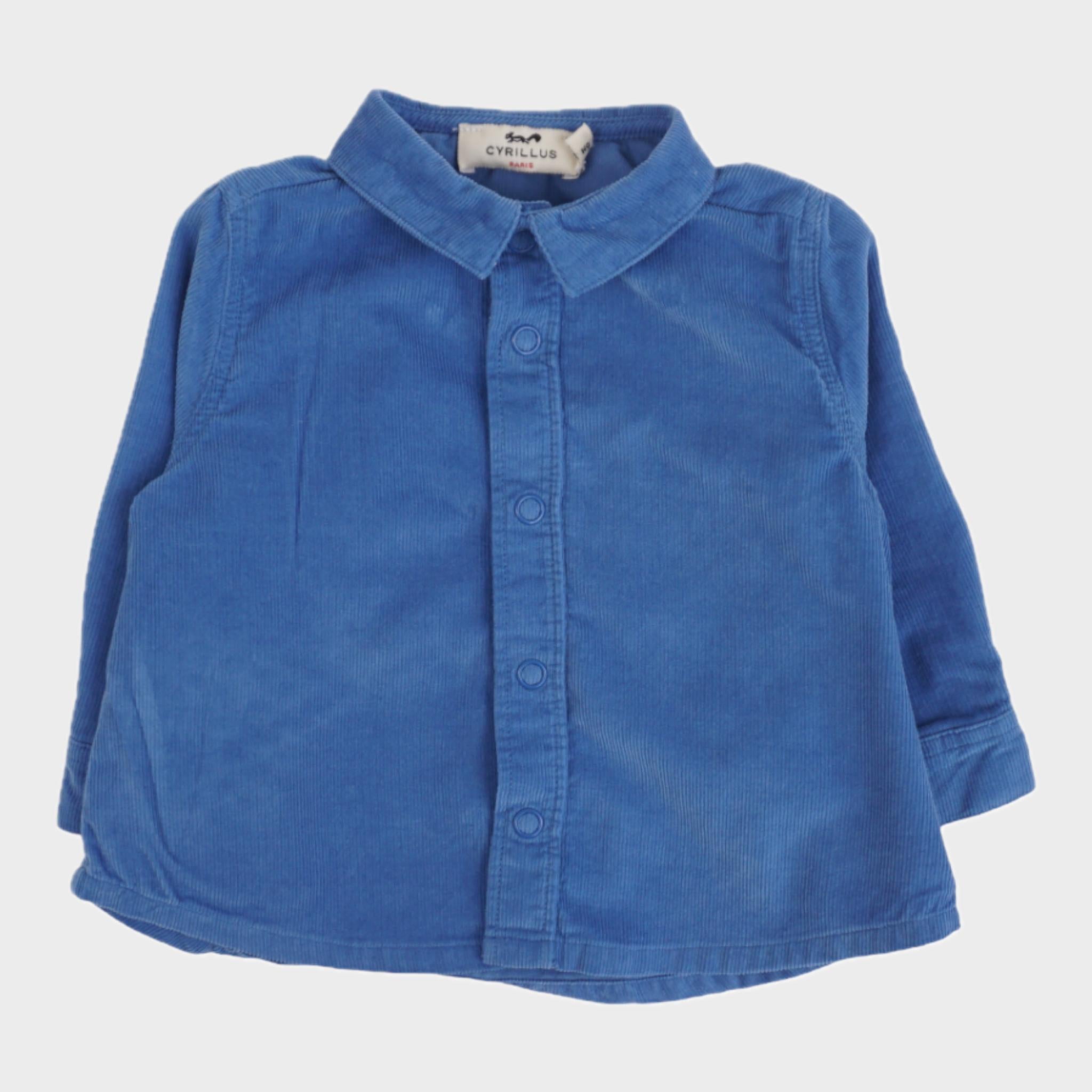 Chemise Bleu - 6 mois