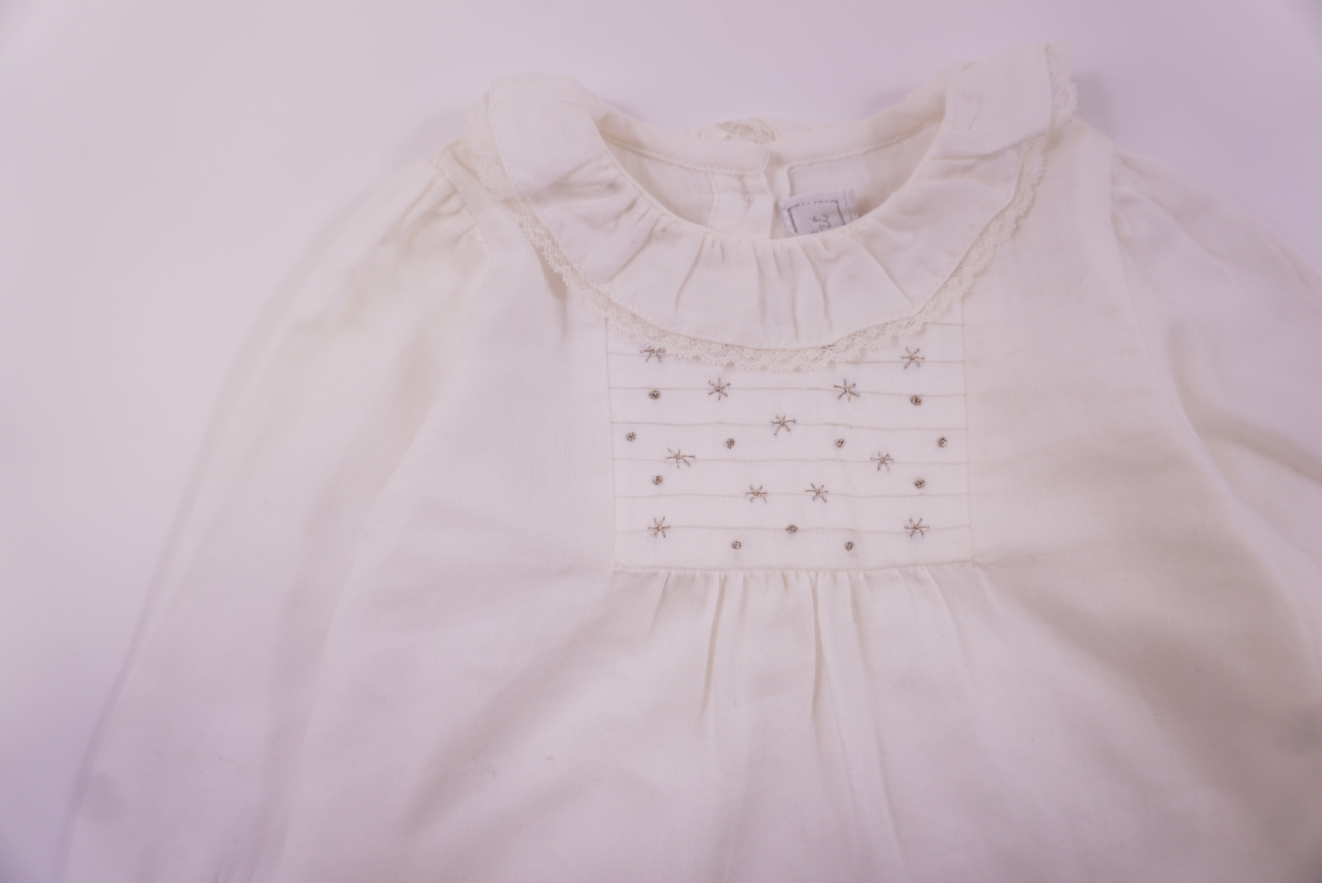 Blouse Blanc - 3 mois