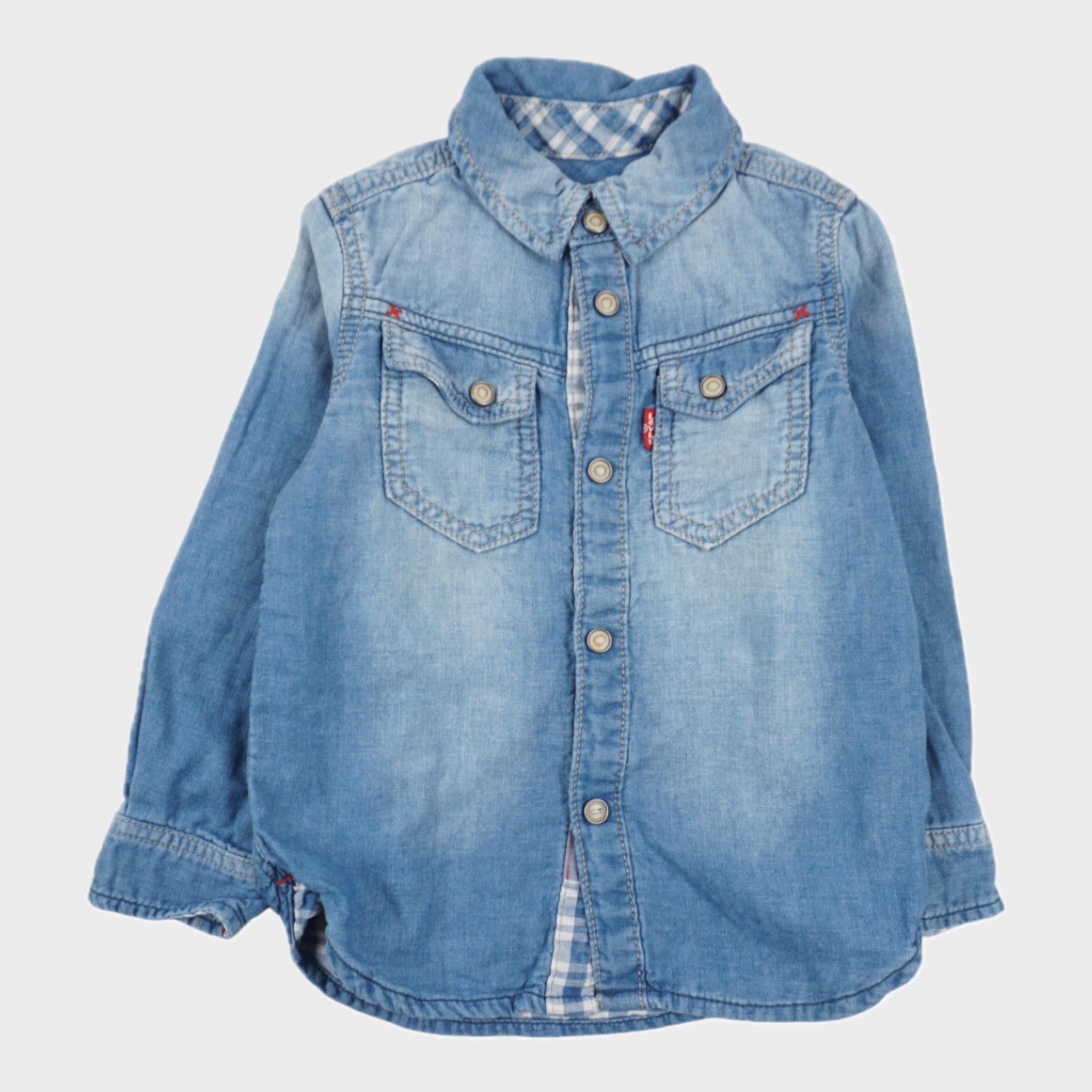 Chemise Bleu - 4 ans