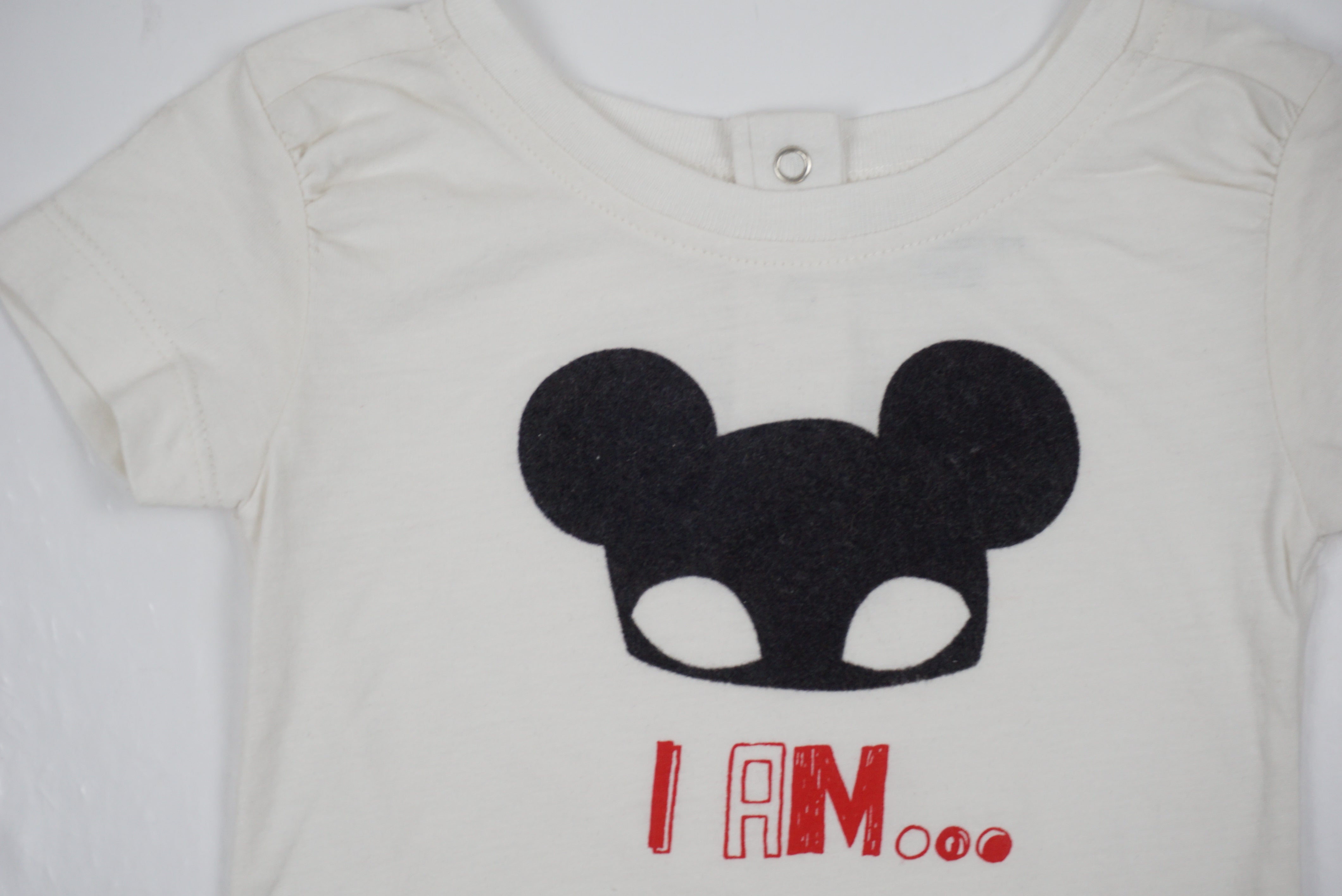 T-shirt Blanc - 6 mois