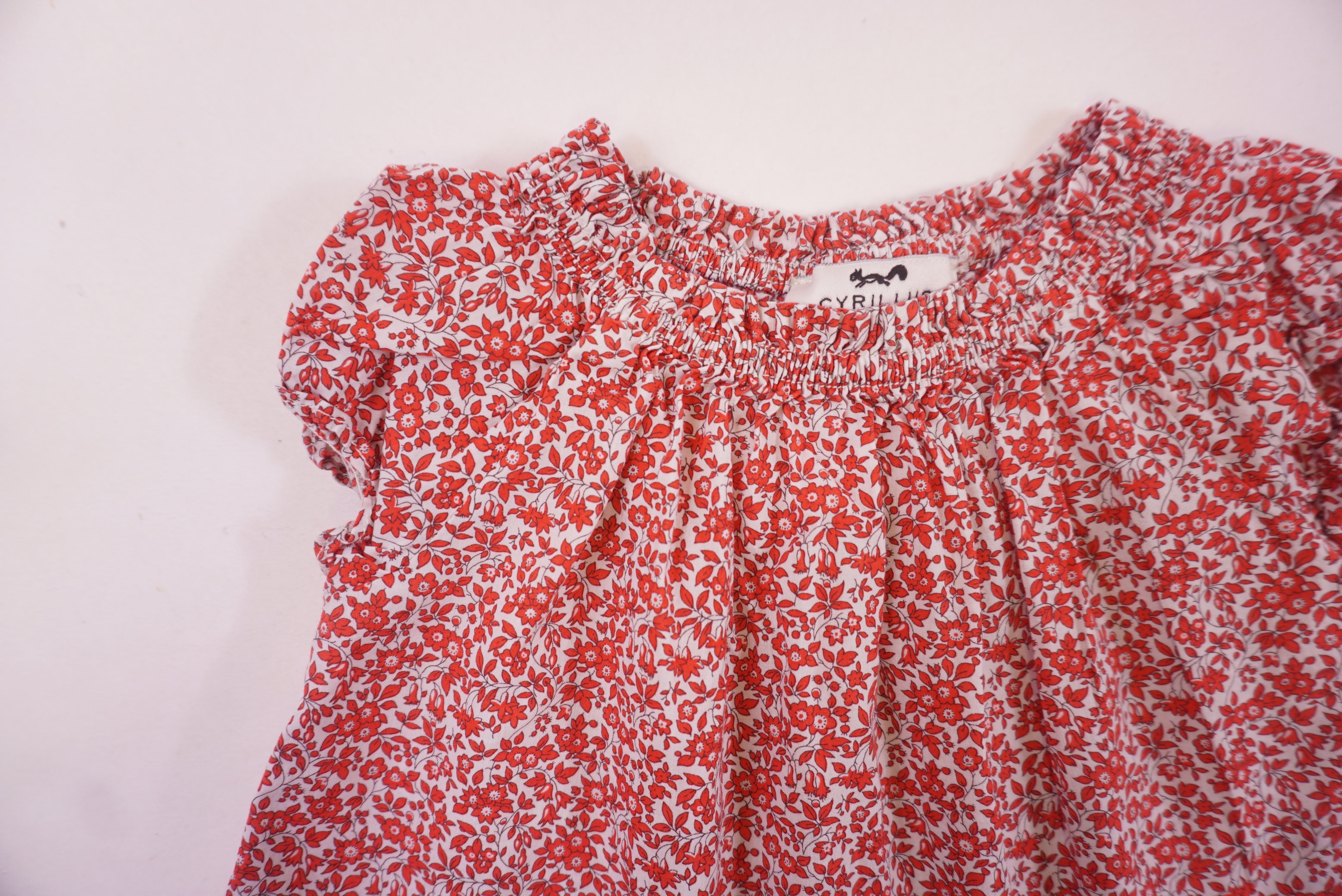 Blouse Rouge - 6 mois