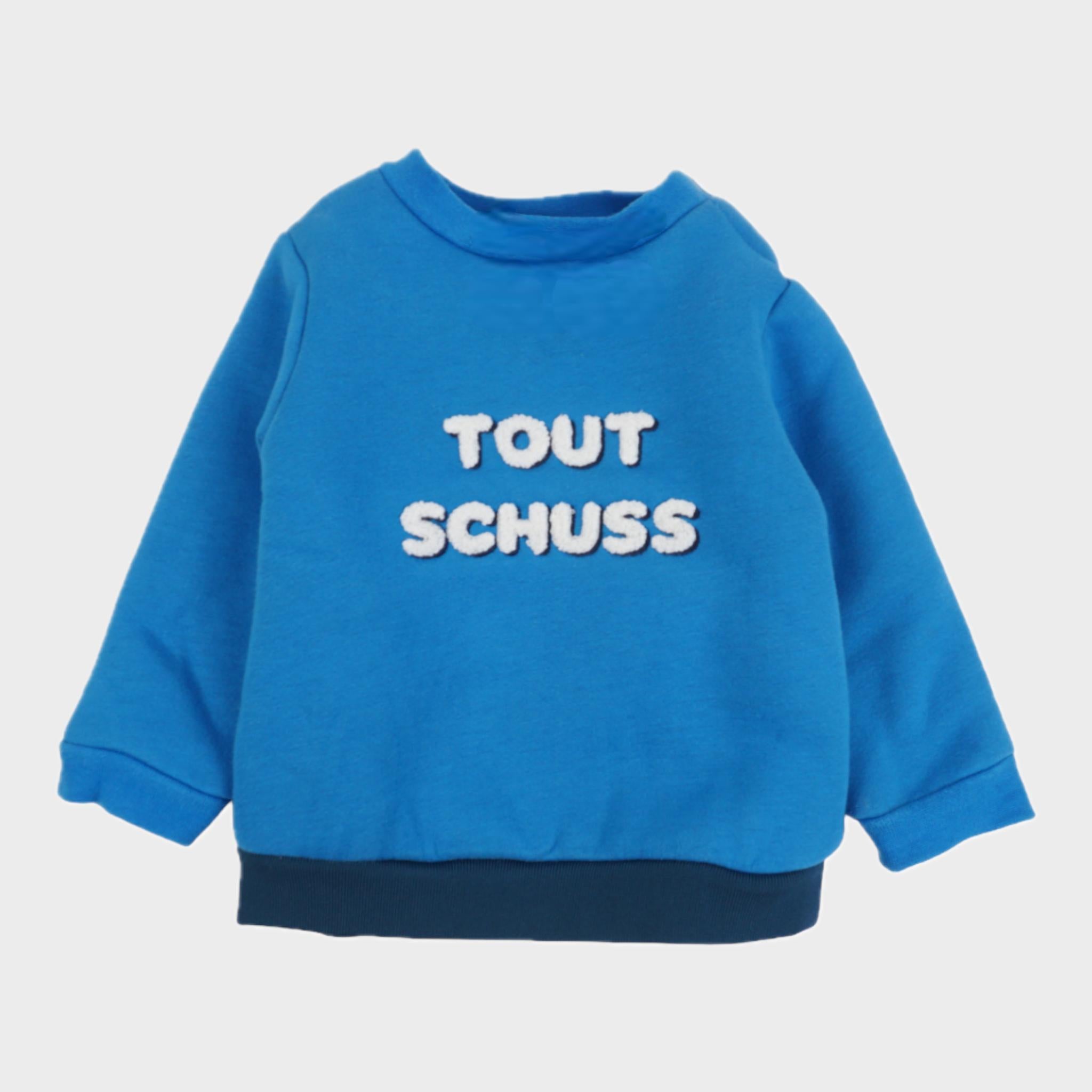 Sweat Bleu - 12 mois