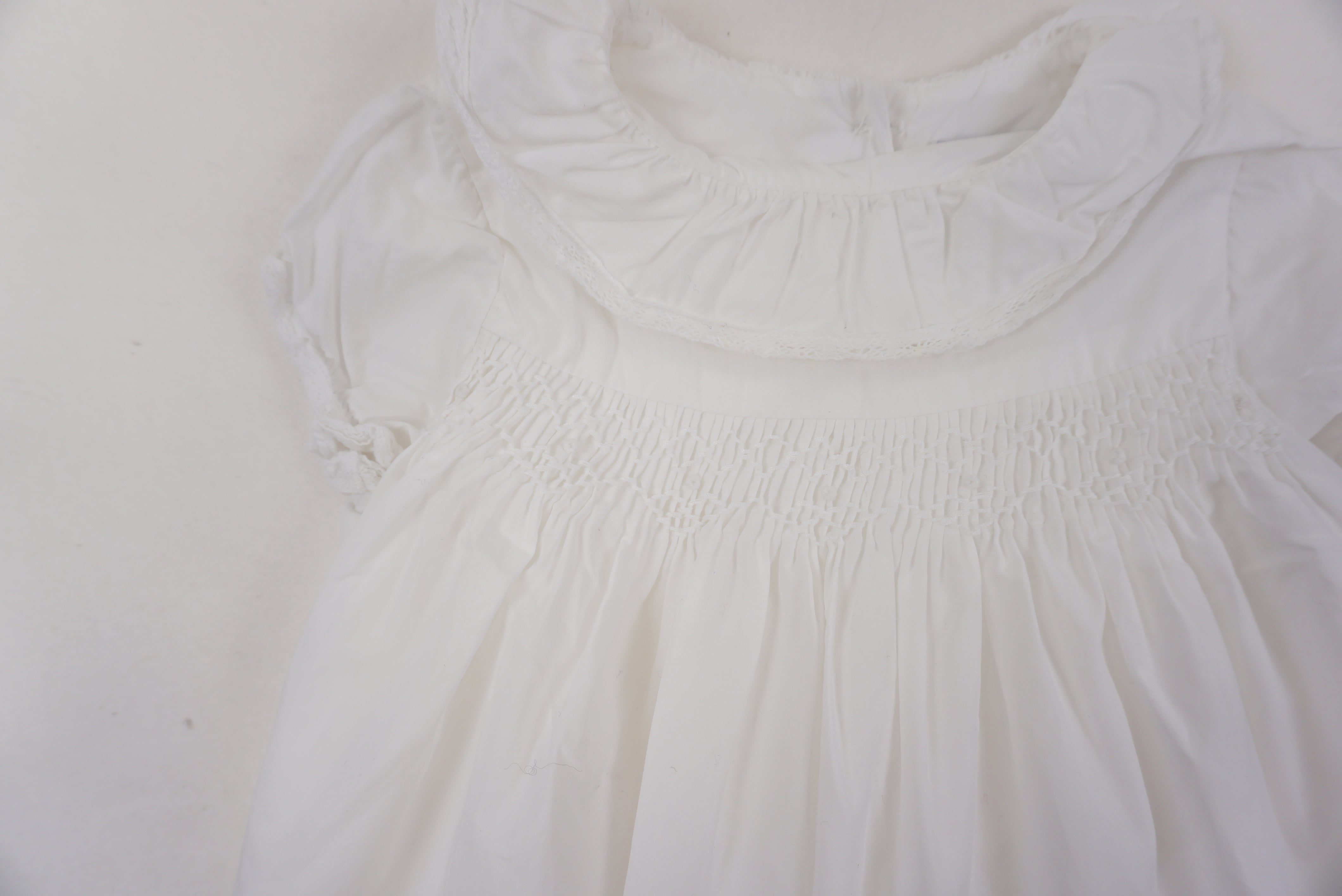 Robe Blanc - 6 mois