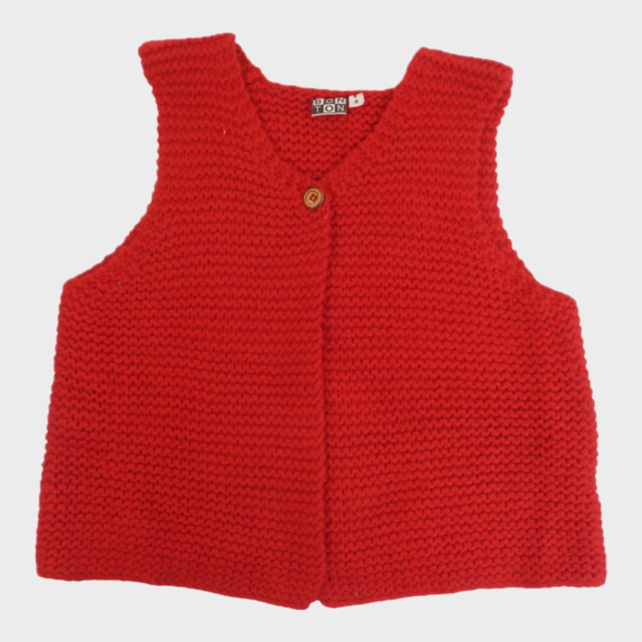 Gilet Rouge - 4 ans