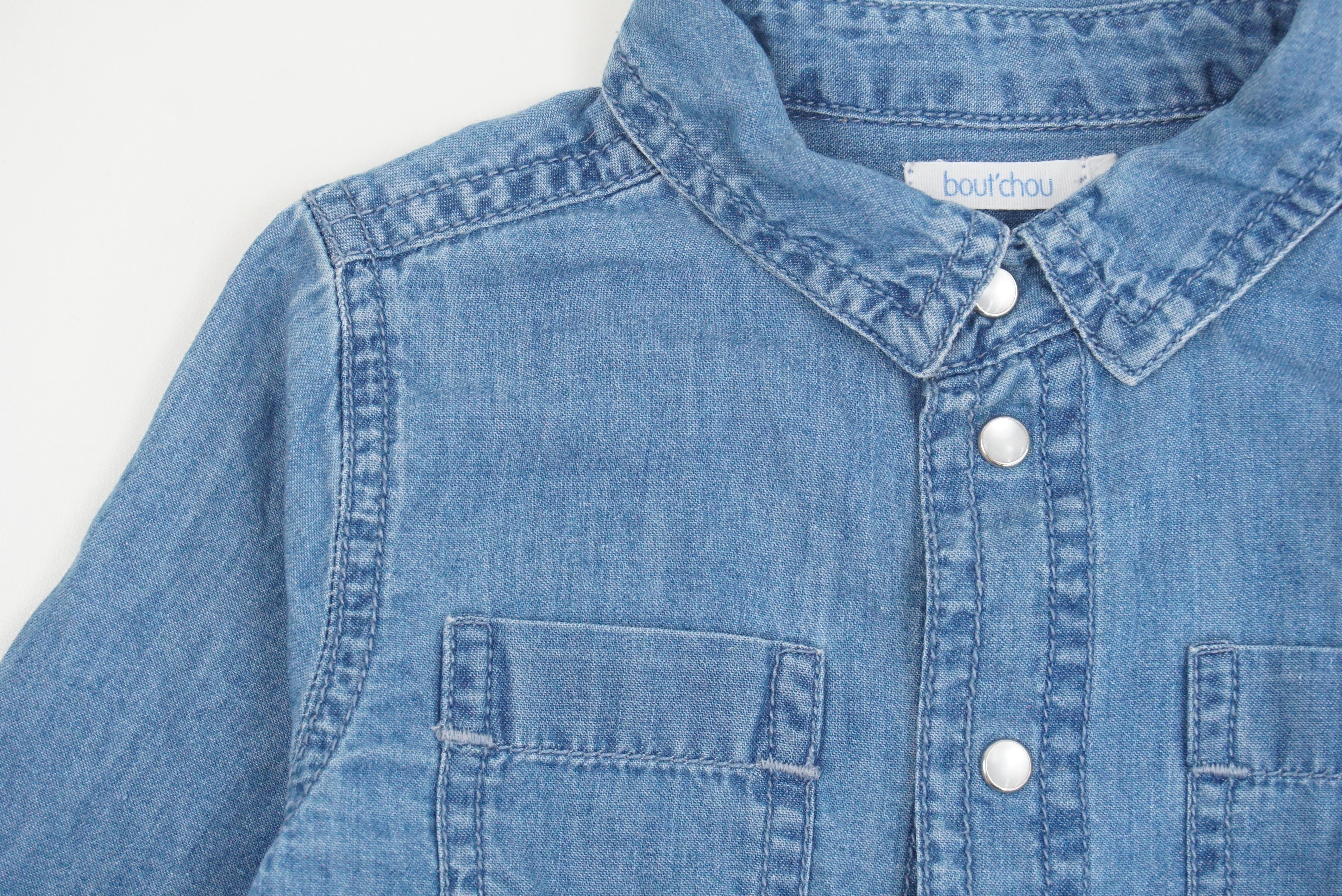 Chemise Bleu - 9 mois