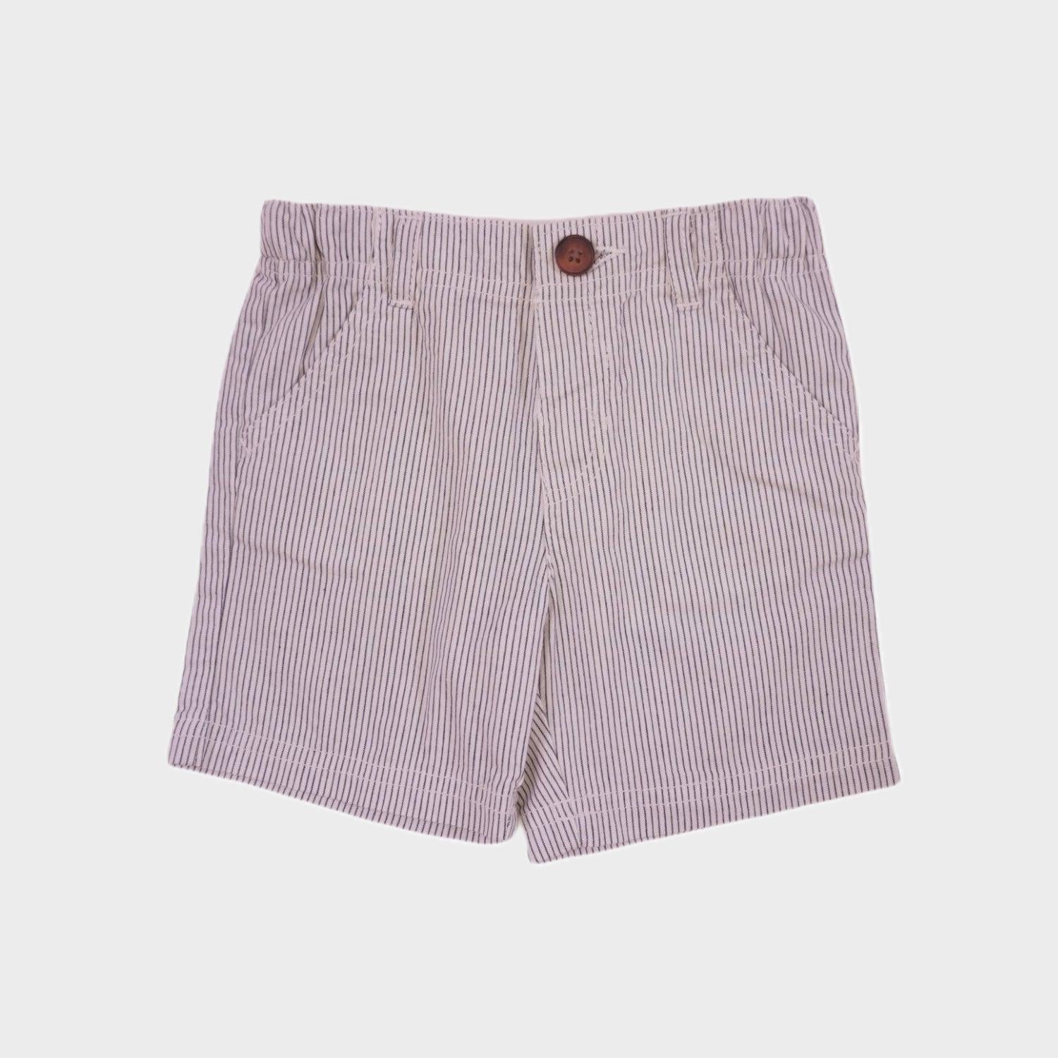 Short Bleu - 6 mois