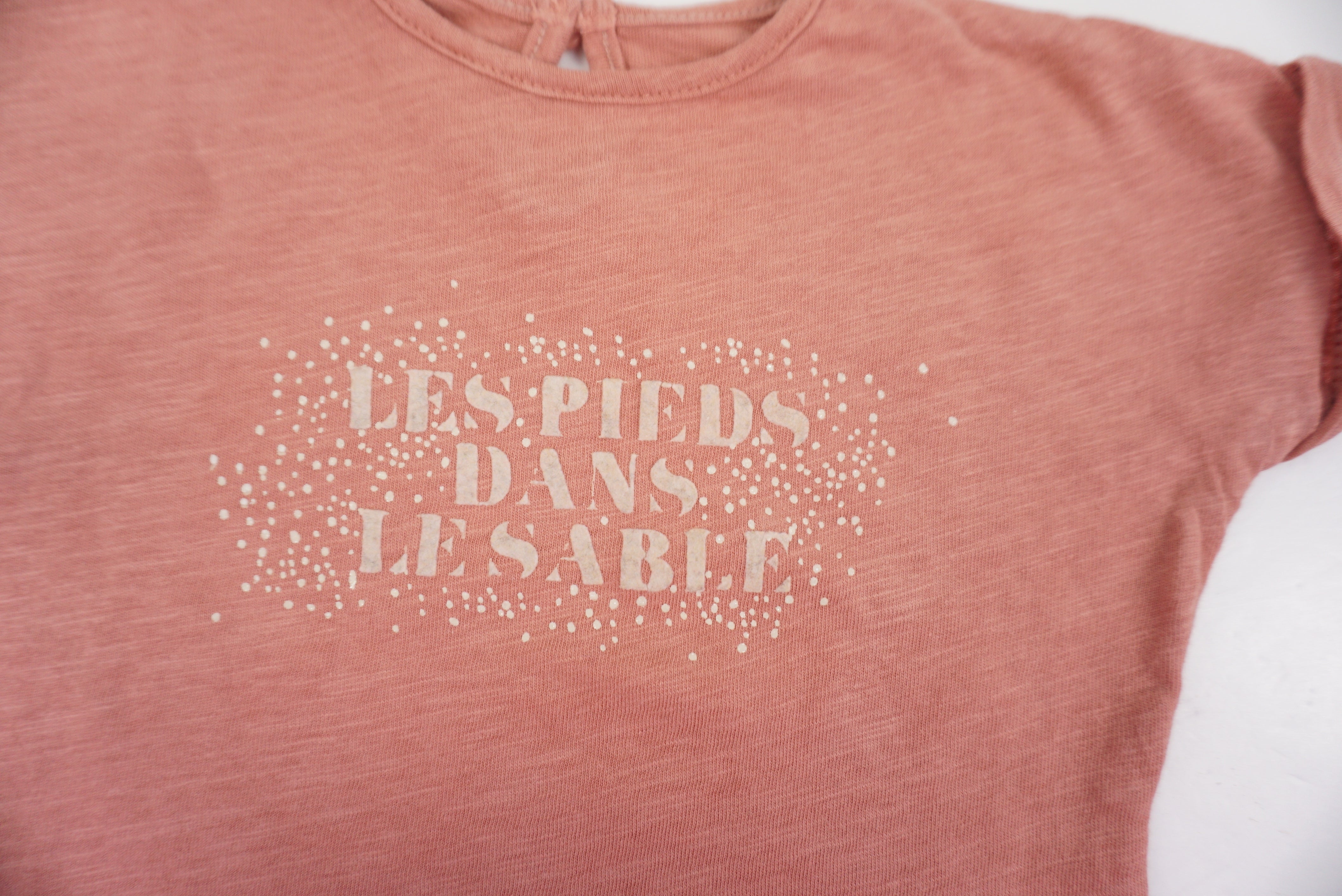 T-shirt Rose - 6 mois