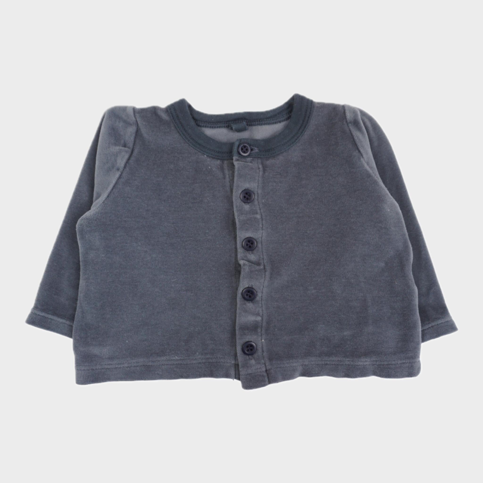 Gilet Bleu - 6 mois
