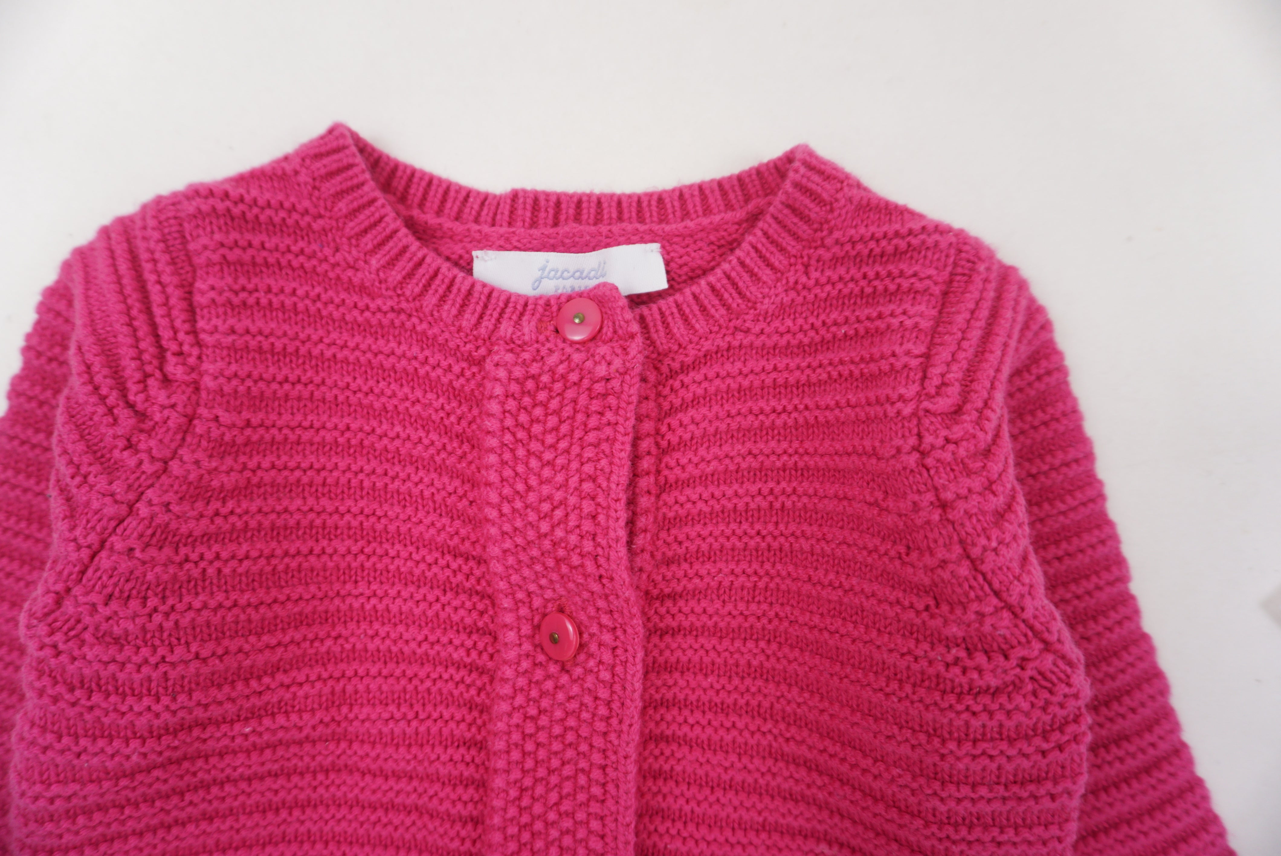 Gilet Rose - 3 mois