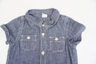 Combishort Bleu - 12/18 mois