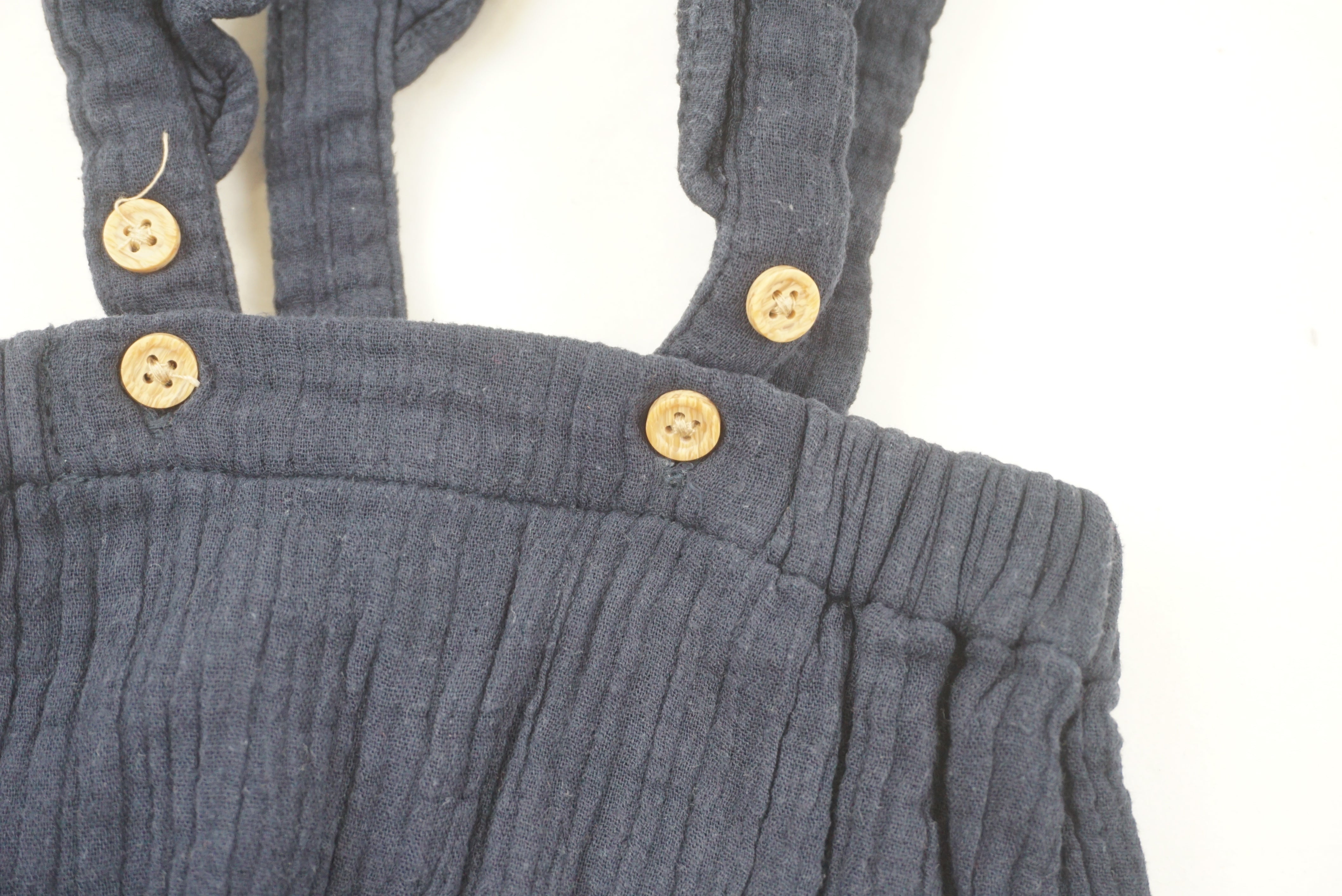 Bloomer à bretelles Bleu - 3 mois