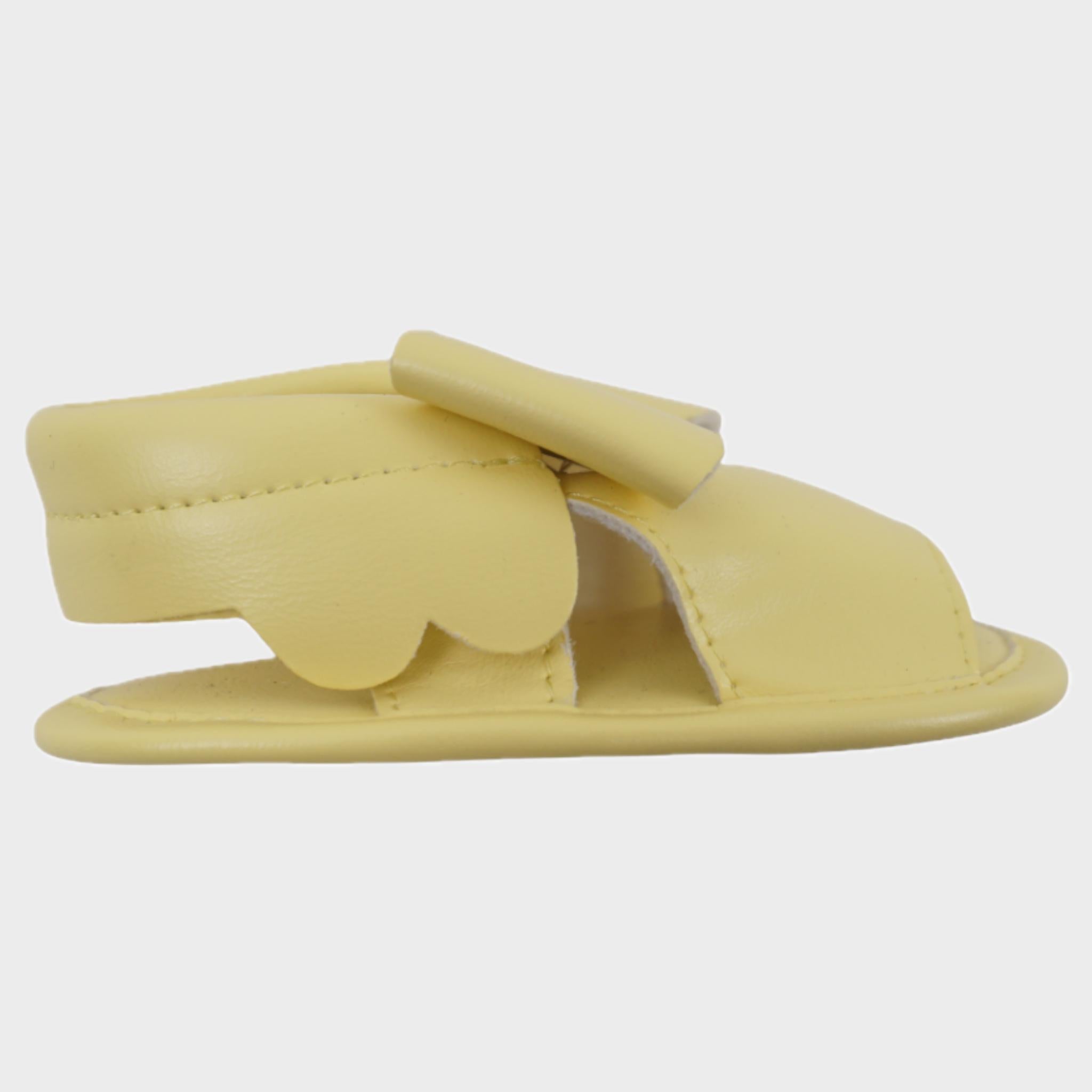 Sandales Jaune - 3/6 mois