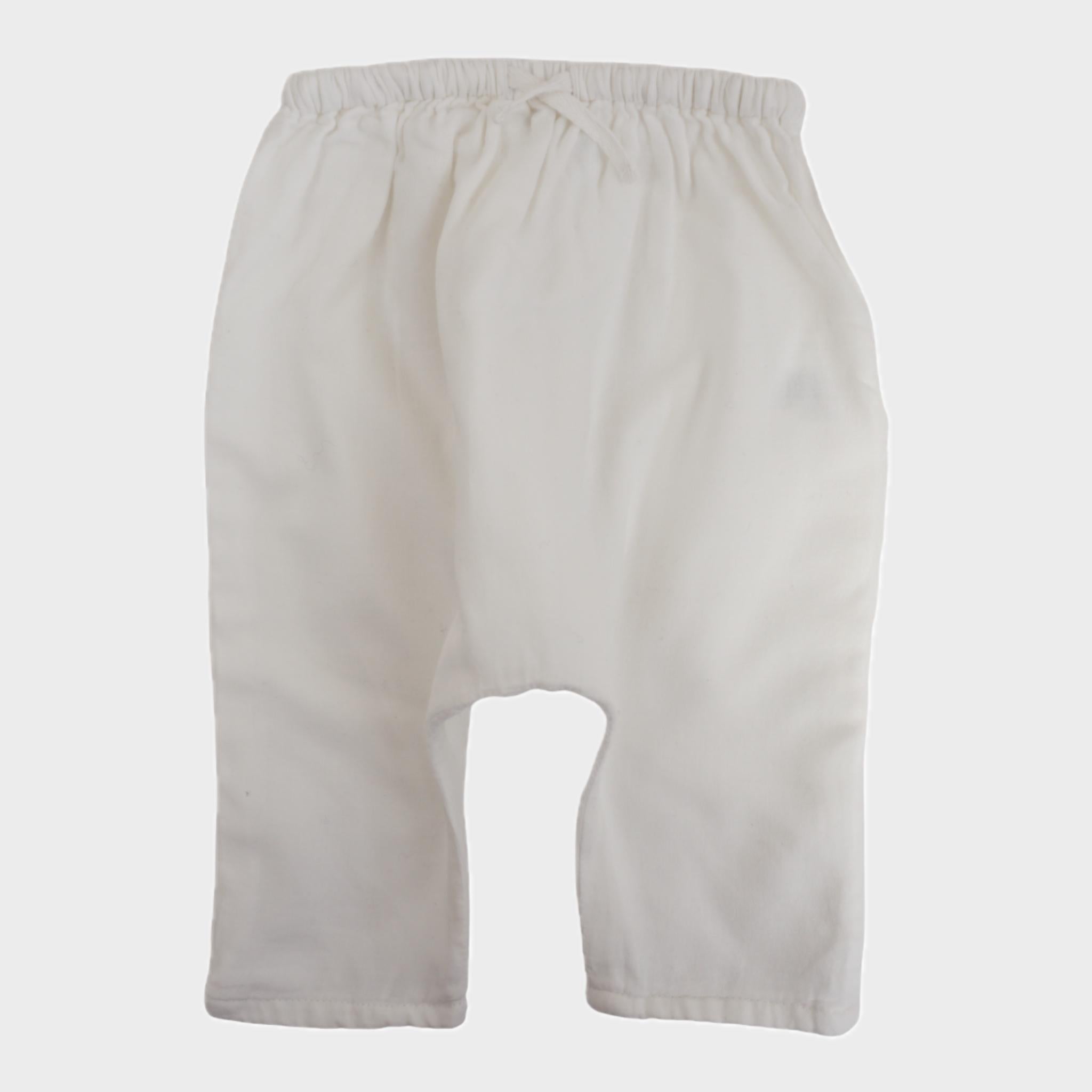 Pantalon Blanc - 3 mois