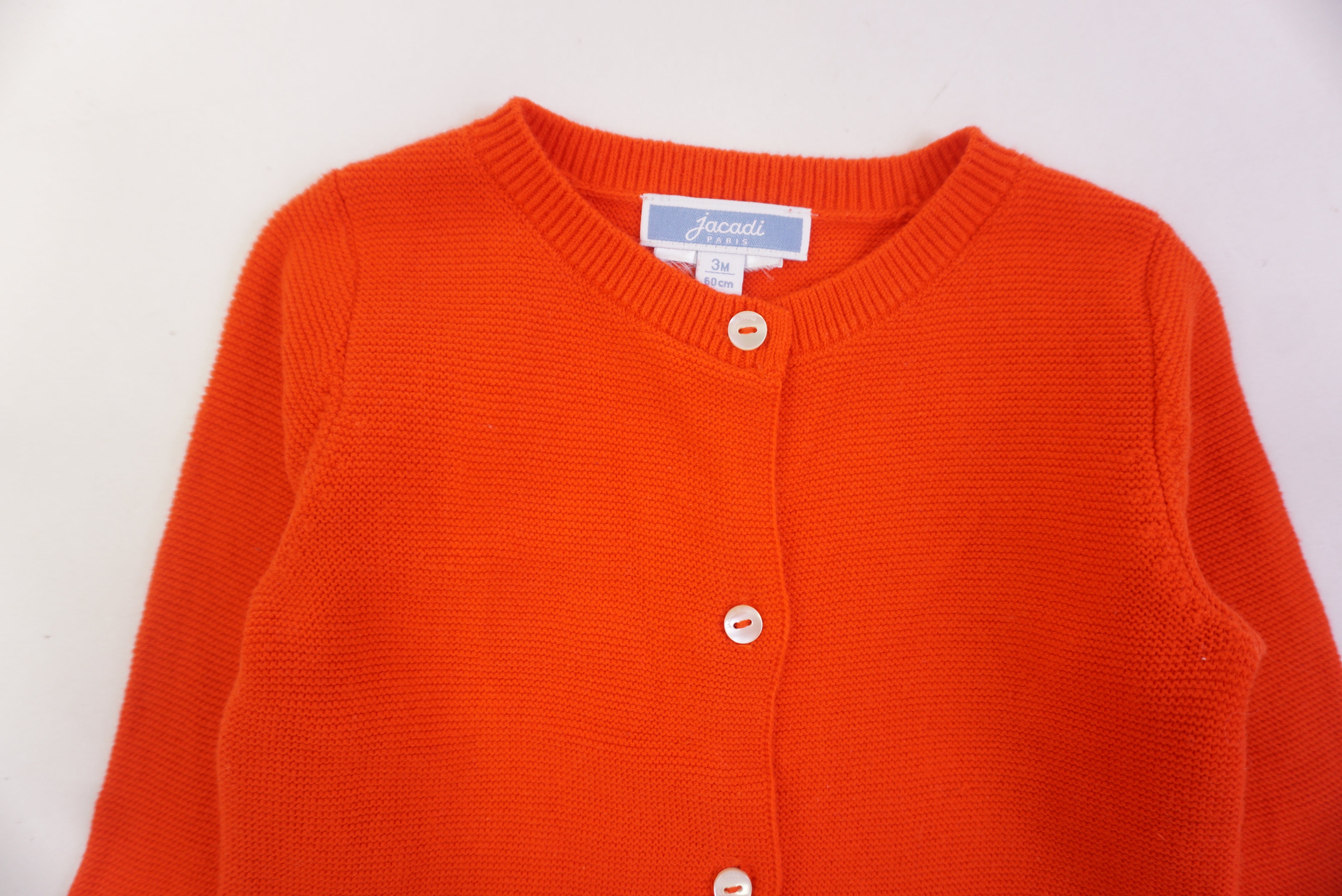 Gilet Orange - 3 mois