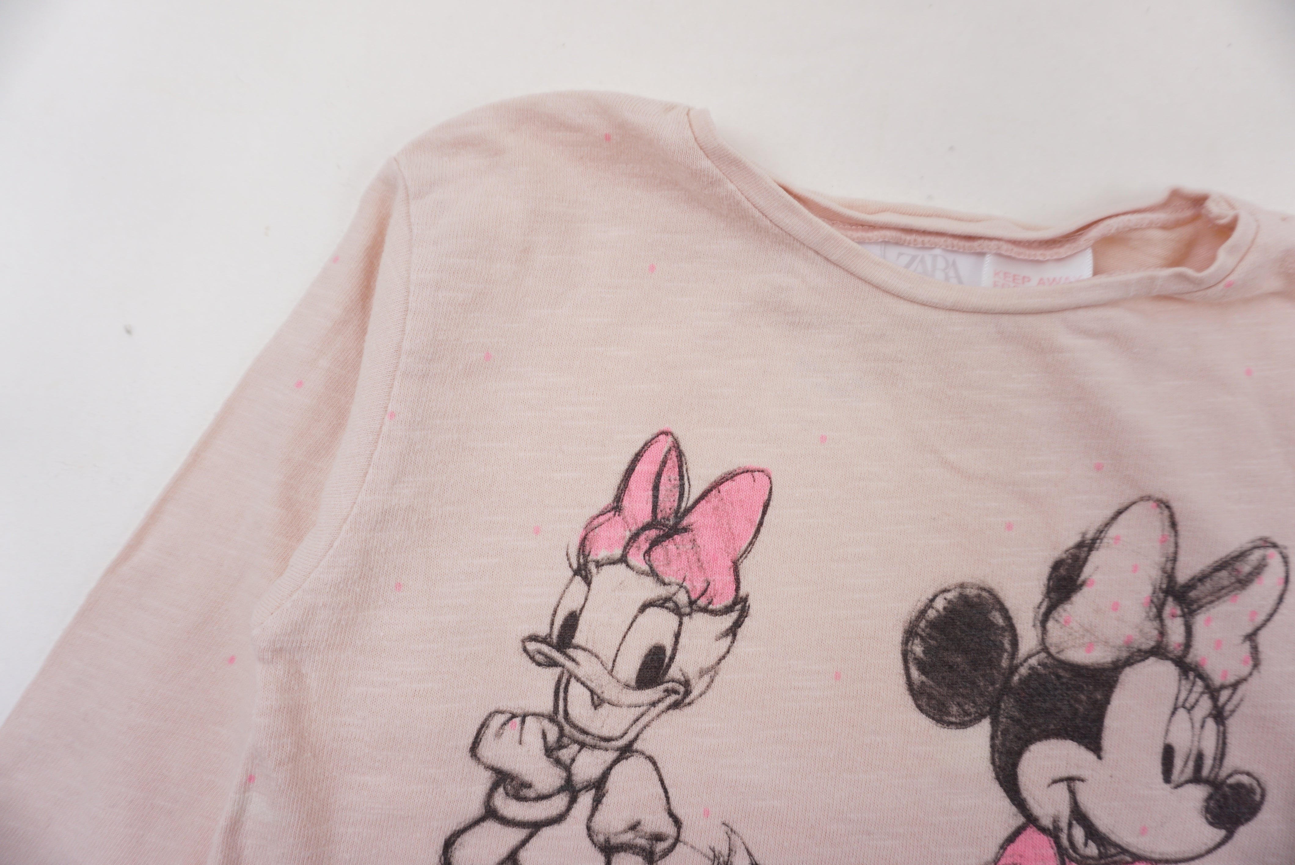 T-shirt Rose - 6/9 mois